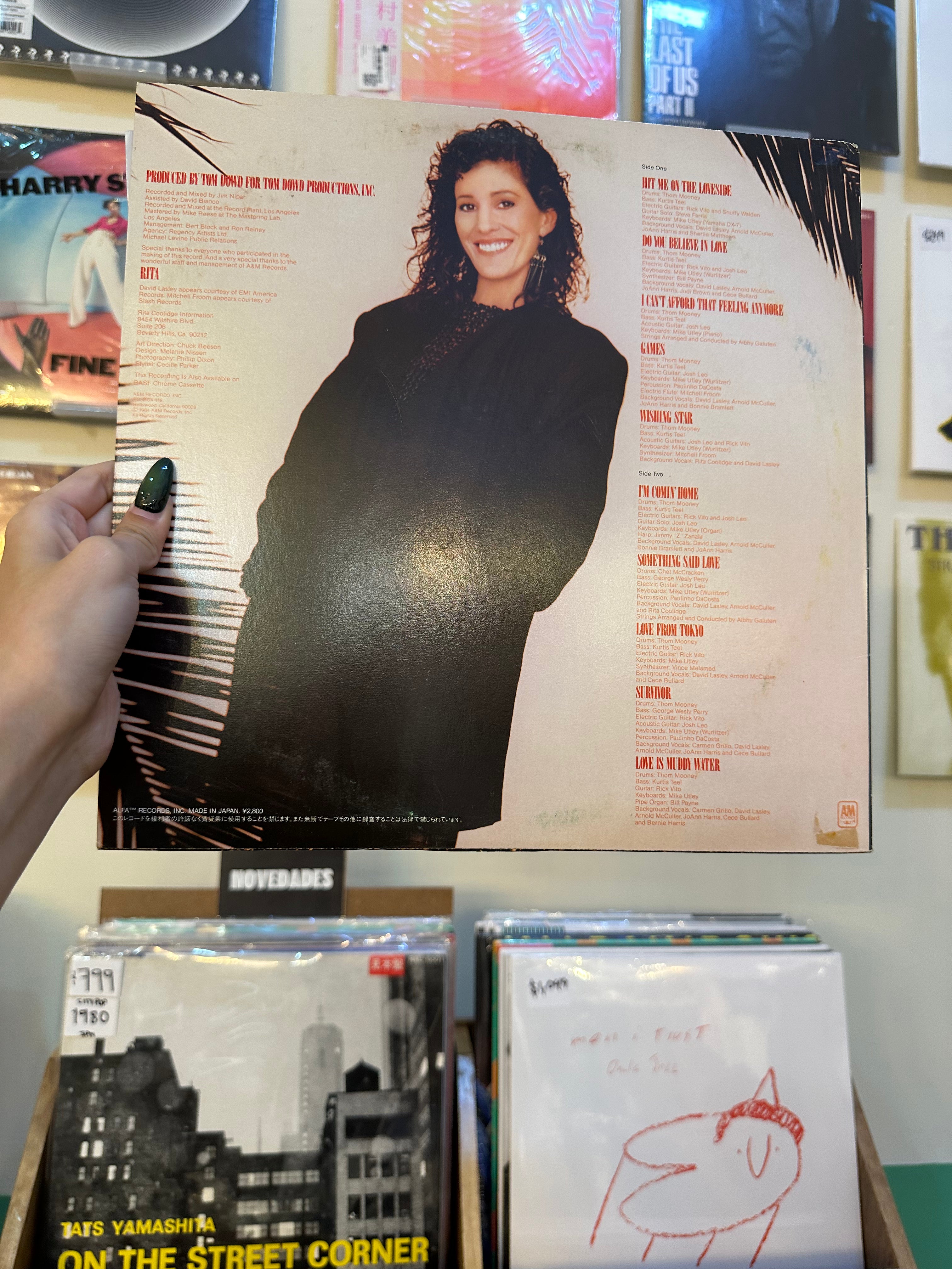 Rita Coolidge – Inside The Fire (JPN 1984)