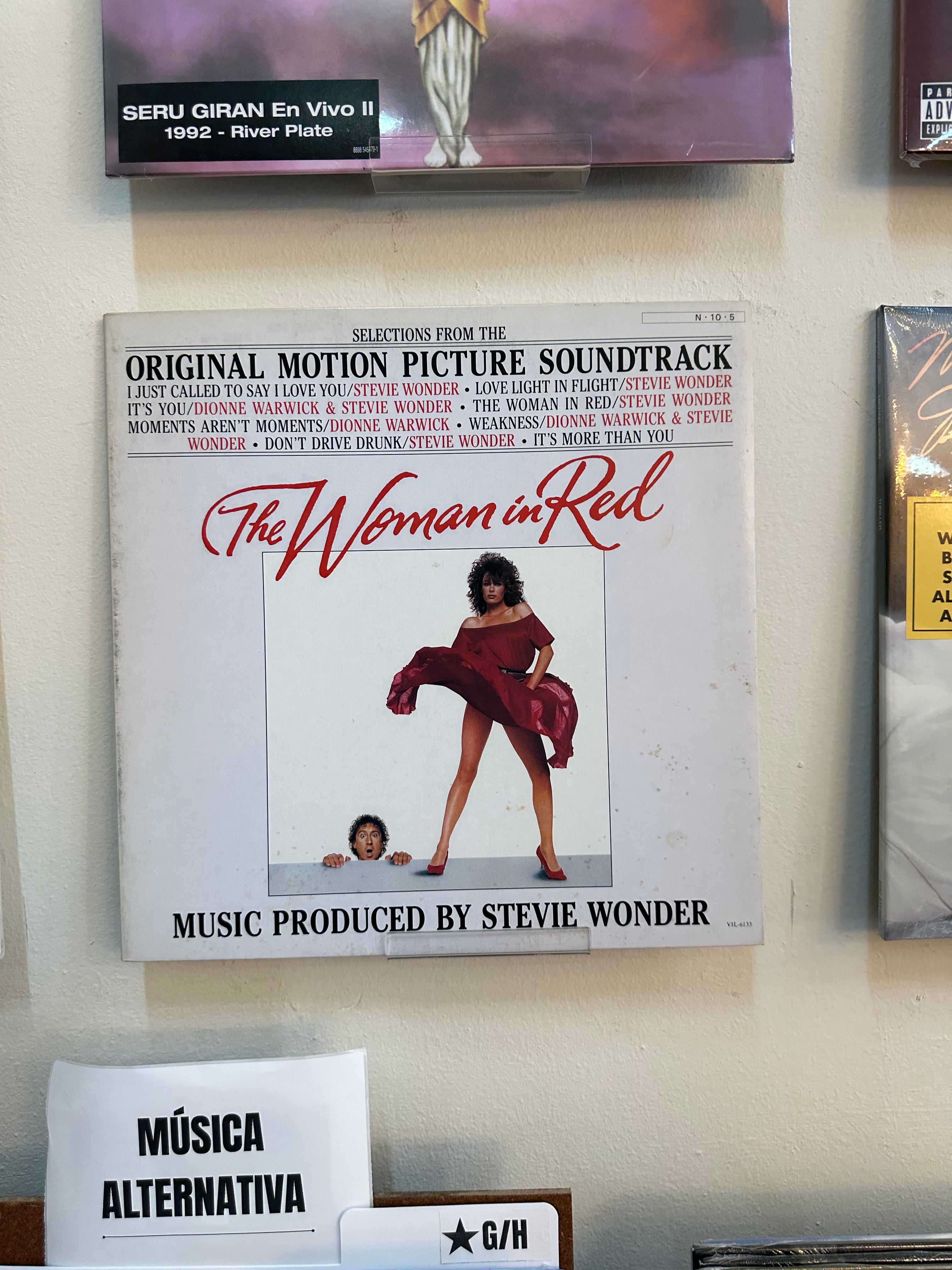 Stevie Wonder – The Woman In Red (Selections From The Original Motion Picture Soundtrack) (JPN-1984)