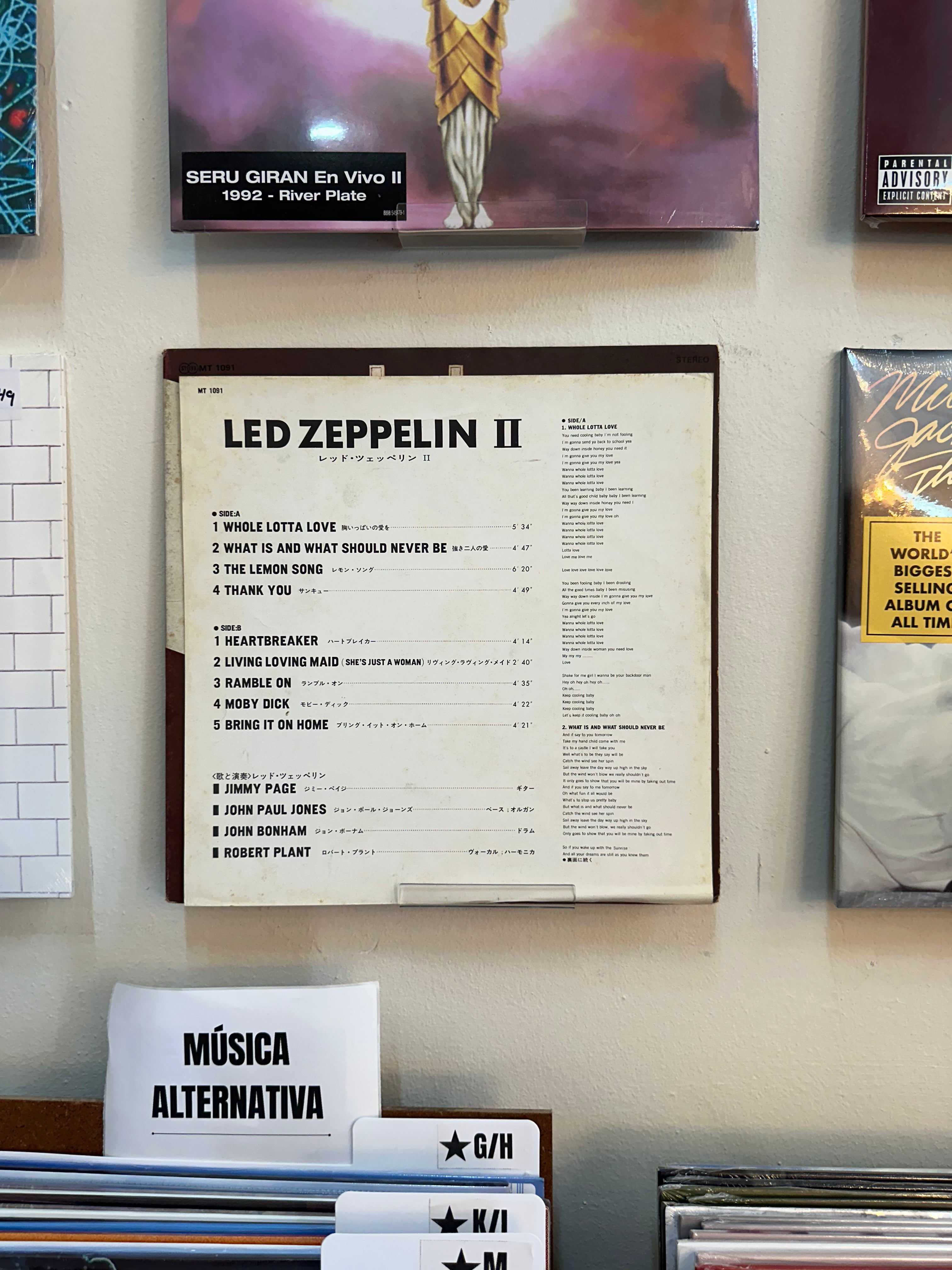 Led Zeppelin – Led Zeppelin II (JPN 1969)