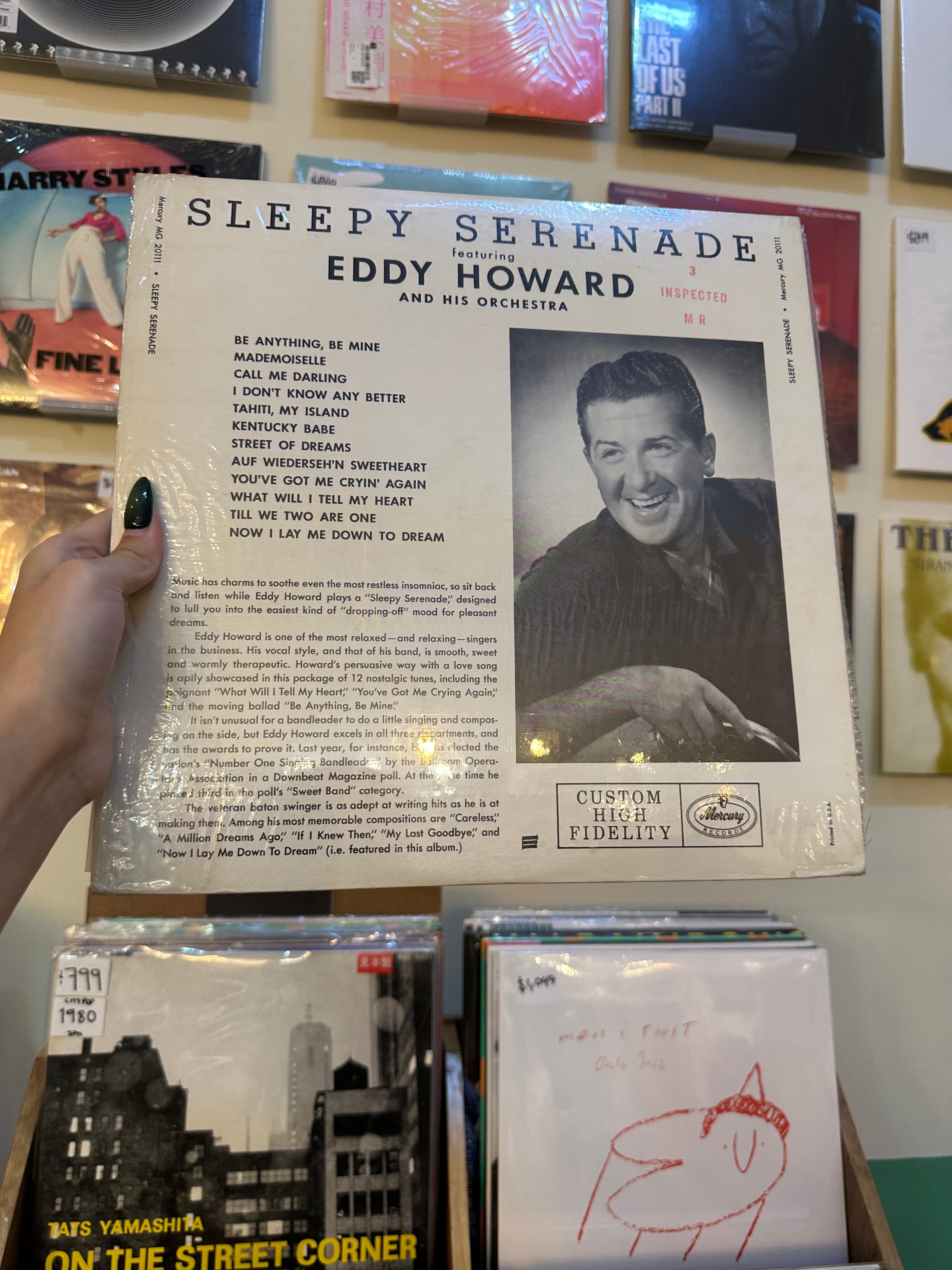 Eddy Howard And His Orchestra – Sleepy Serenade (US)