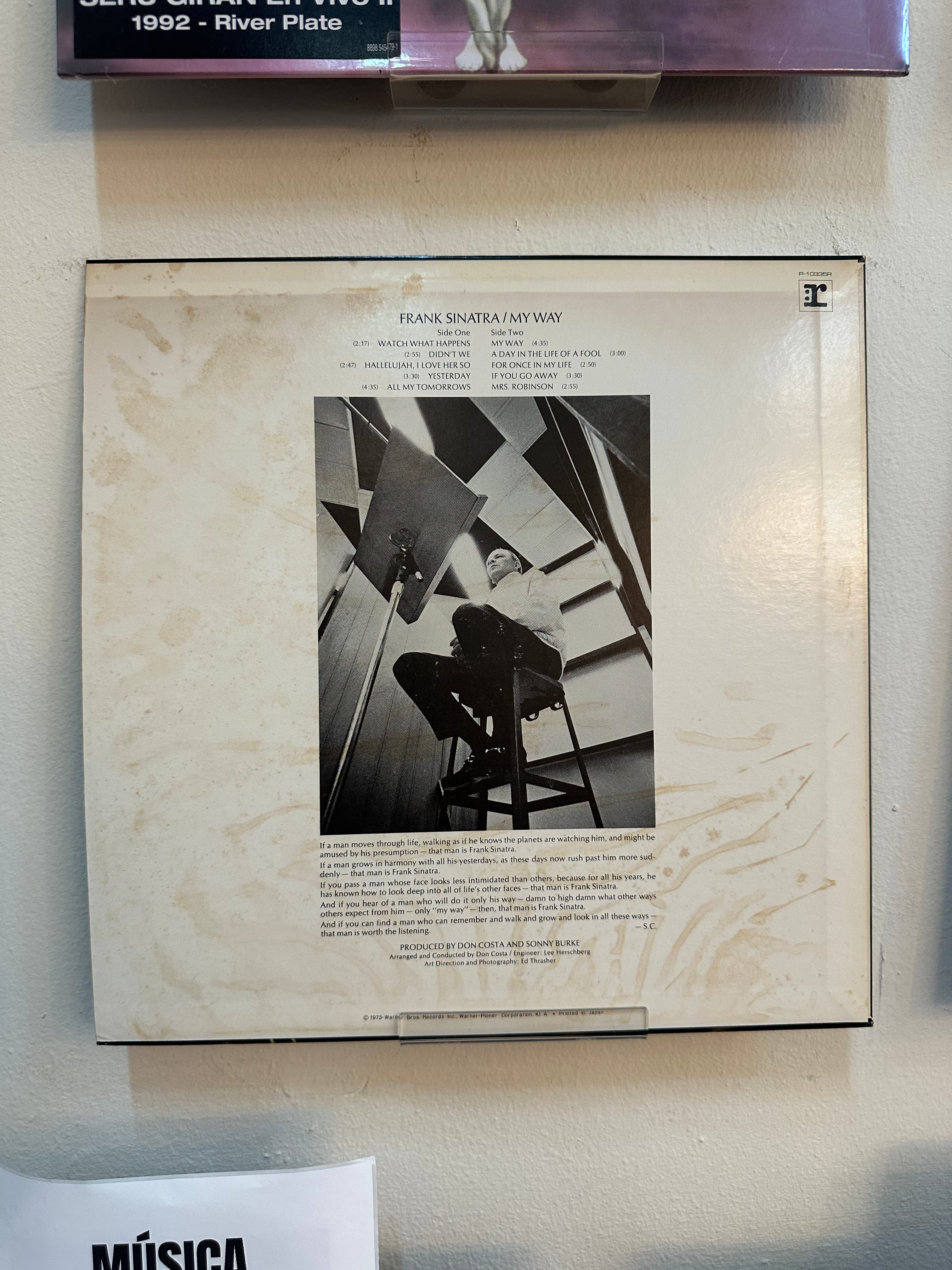 Frank Sinatra – My Way (JPN 1973)