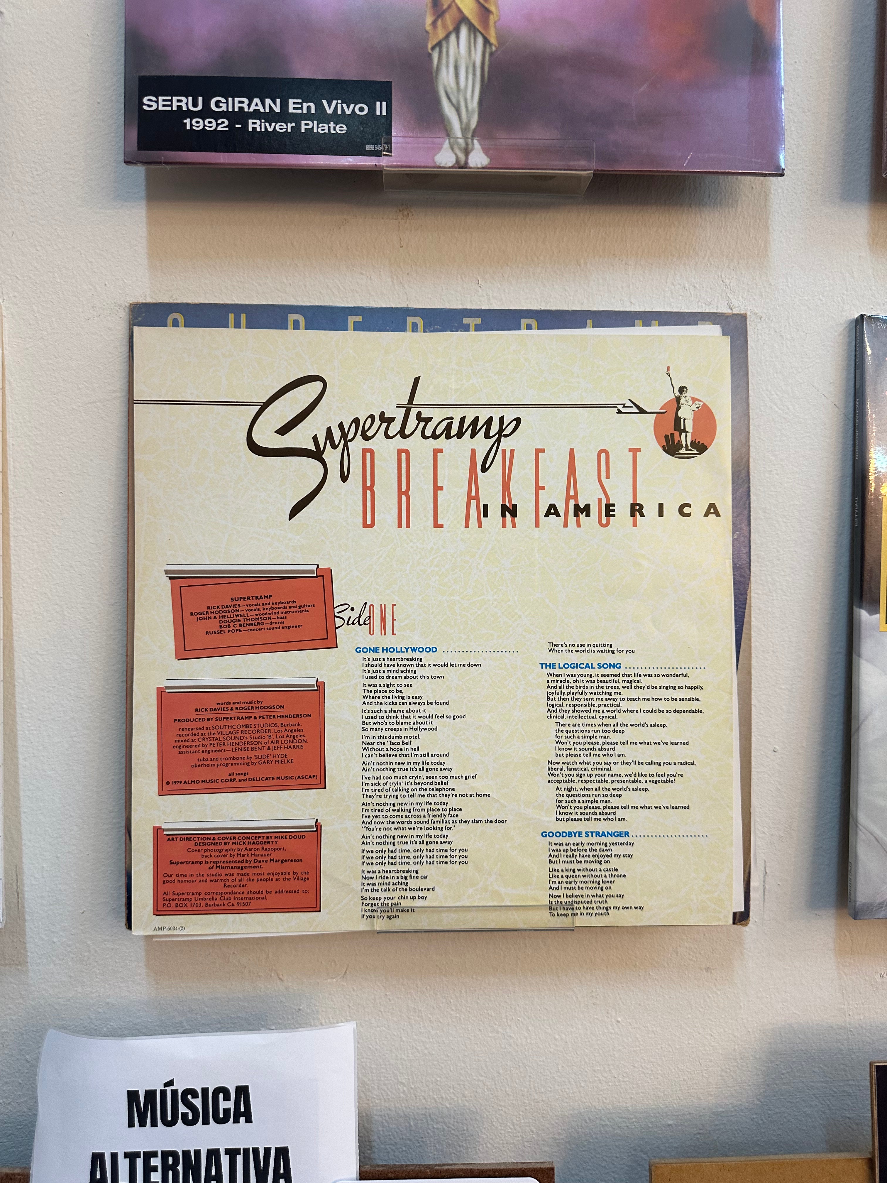 Supertramp – Breakfast In America (JPN 1979)