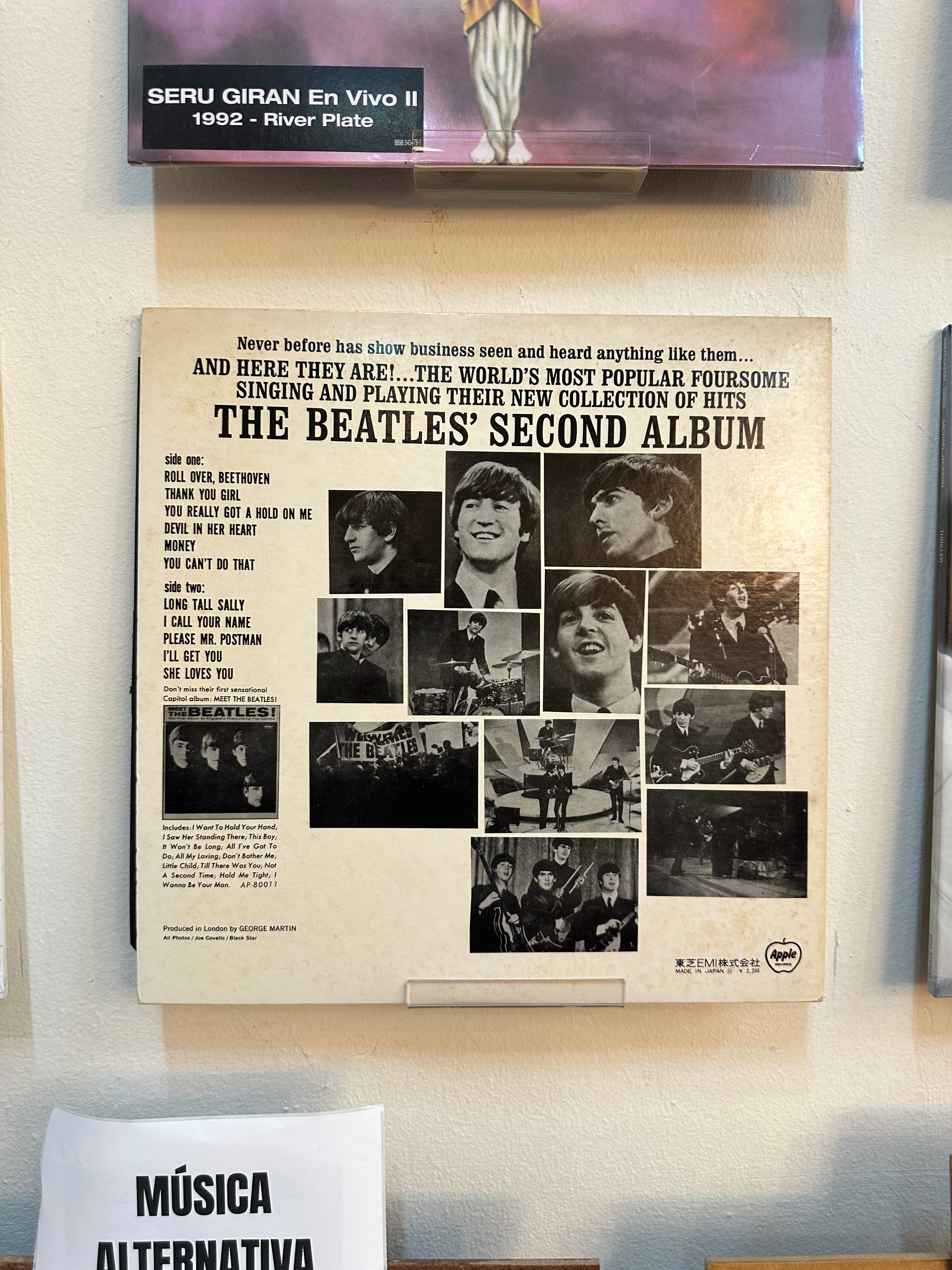 The Beatles – The Beatles' Second Album (JPN-1970)