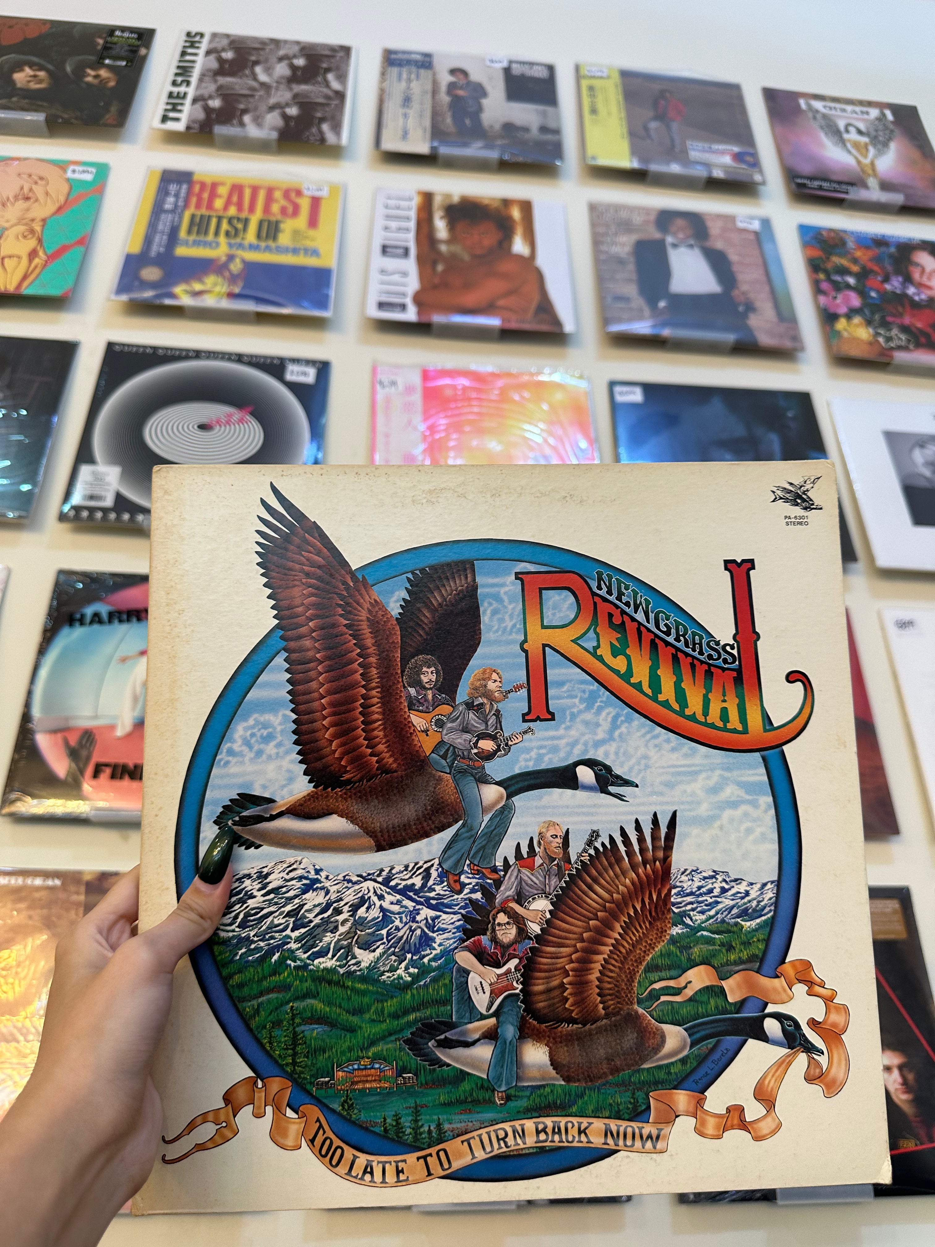 New Grass Revival – Too Late To Turn Back Now (JPN 1977)