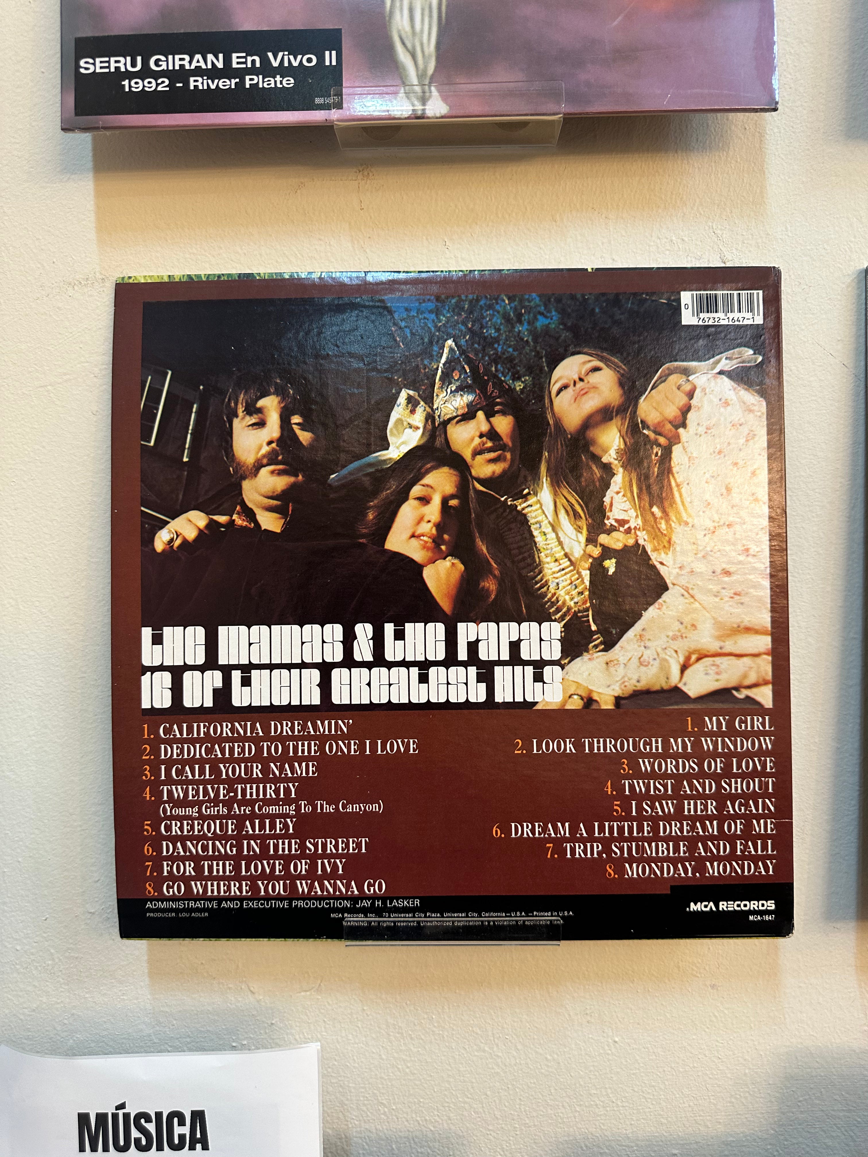 The Mamas & The Papas – 16 Of Their Greatest Hits (US 1980)