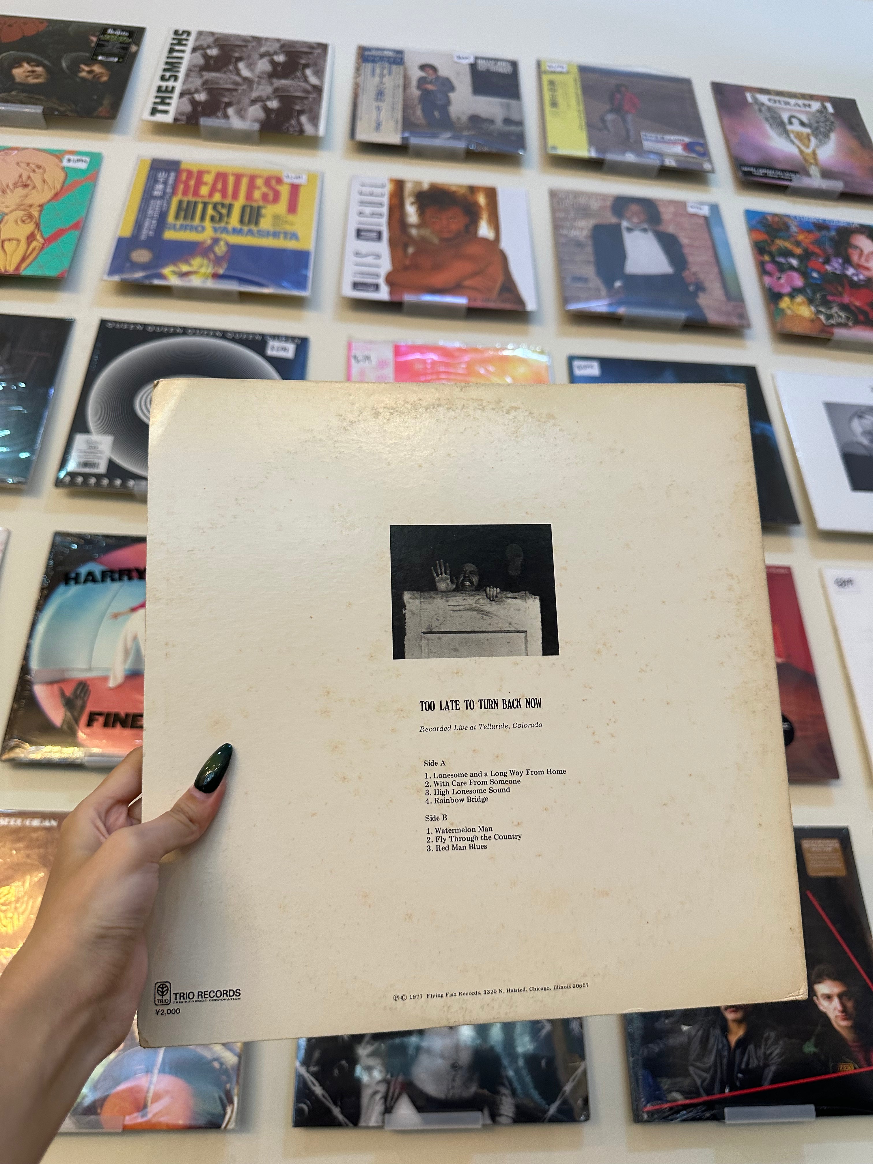 New Grass Revival – Too Late To Turn Back Now (JPN 1977)
