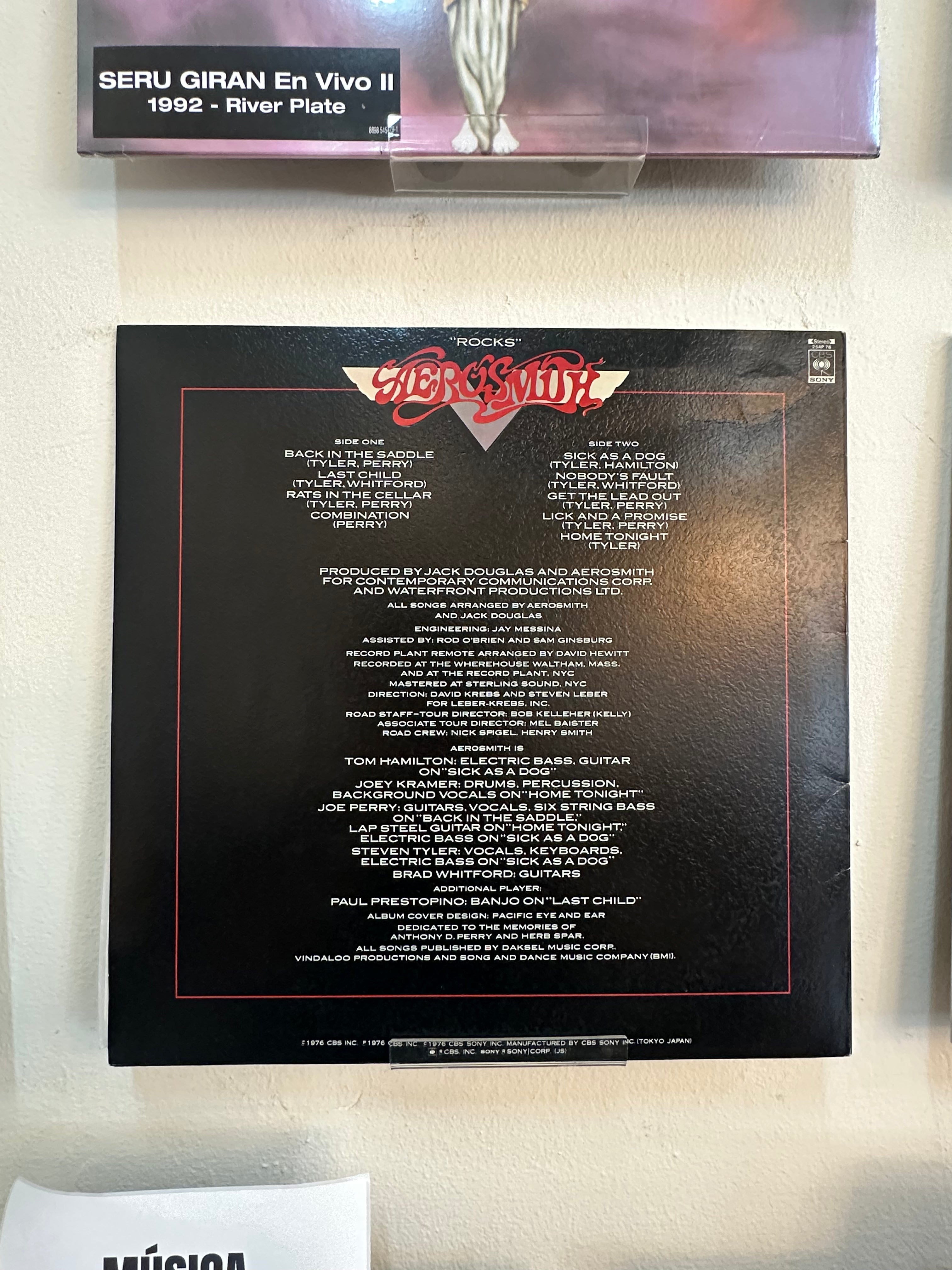 Aerosmith – "Rocks" (JPN-1976)