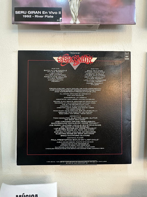 Aerosmith – "Rocks" (JPN-1976)
