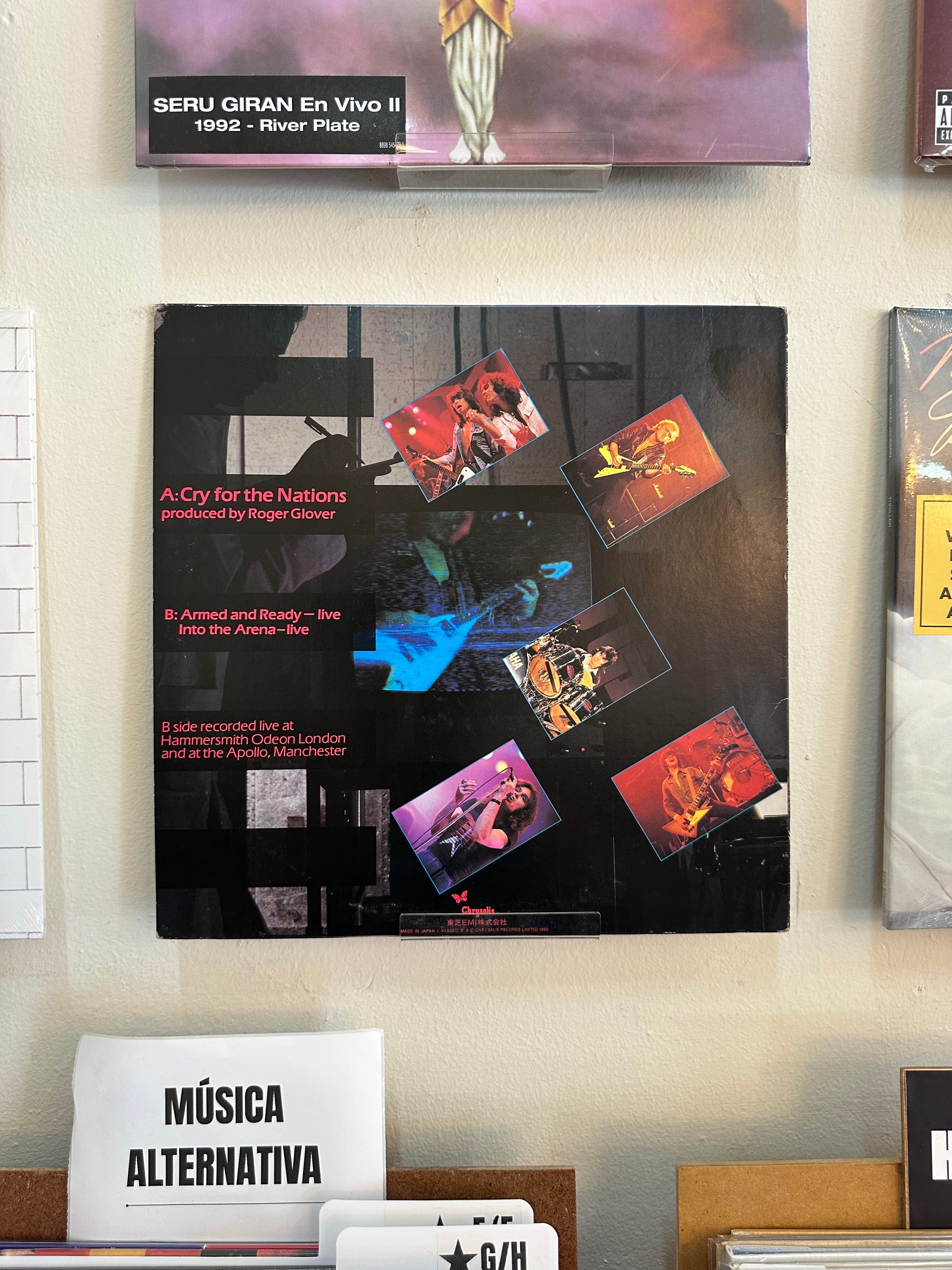 The Michael Schenker Group – Cry For The Nations (JPN-1981)