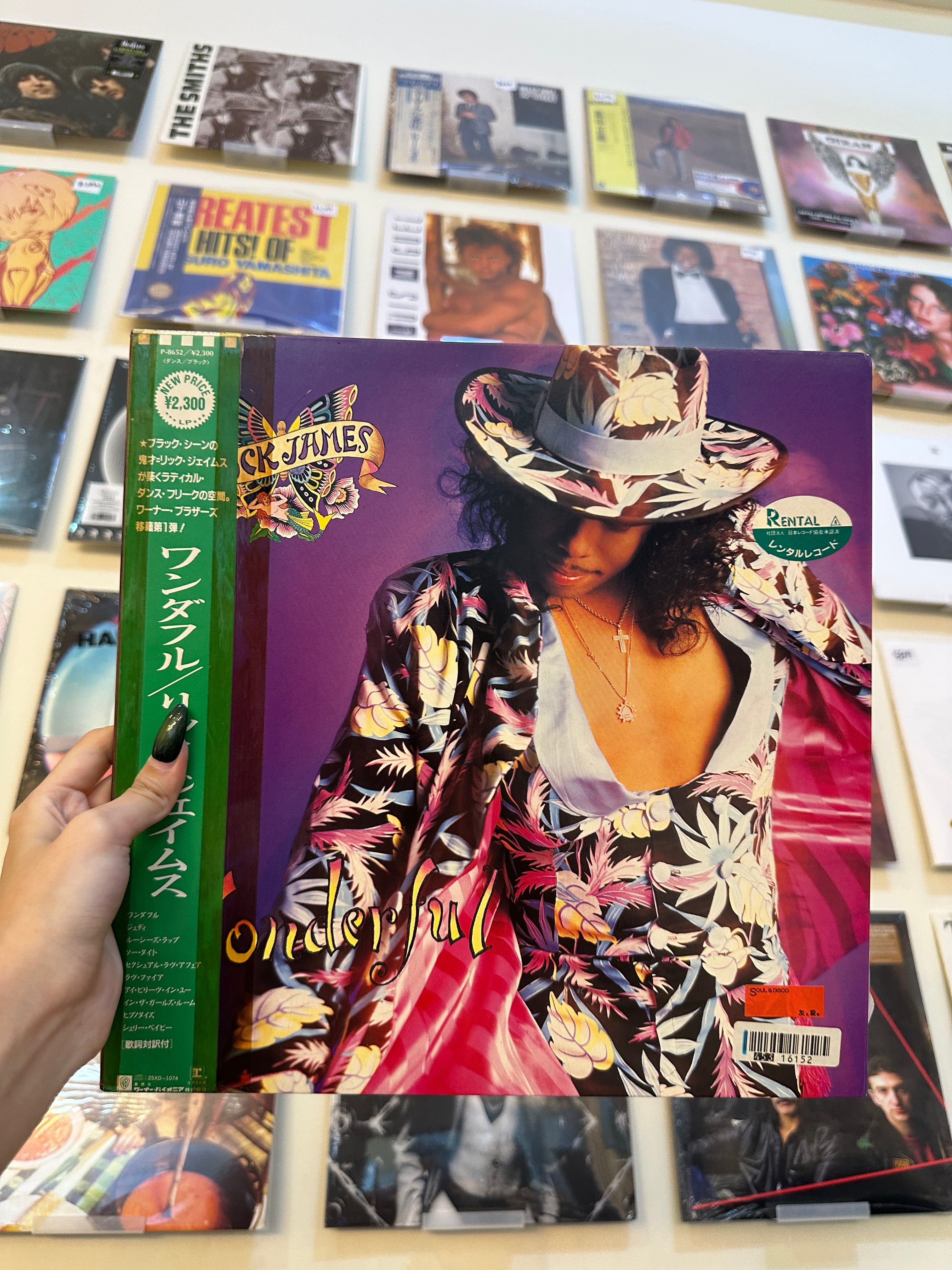 Rick James – Wonderful (JP - 1988)