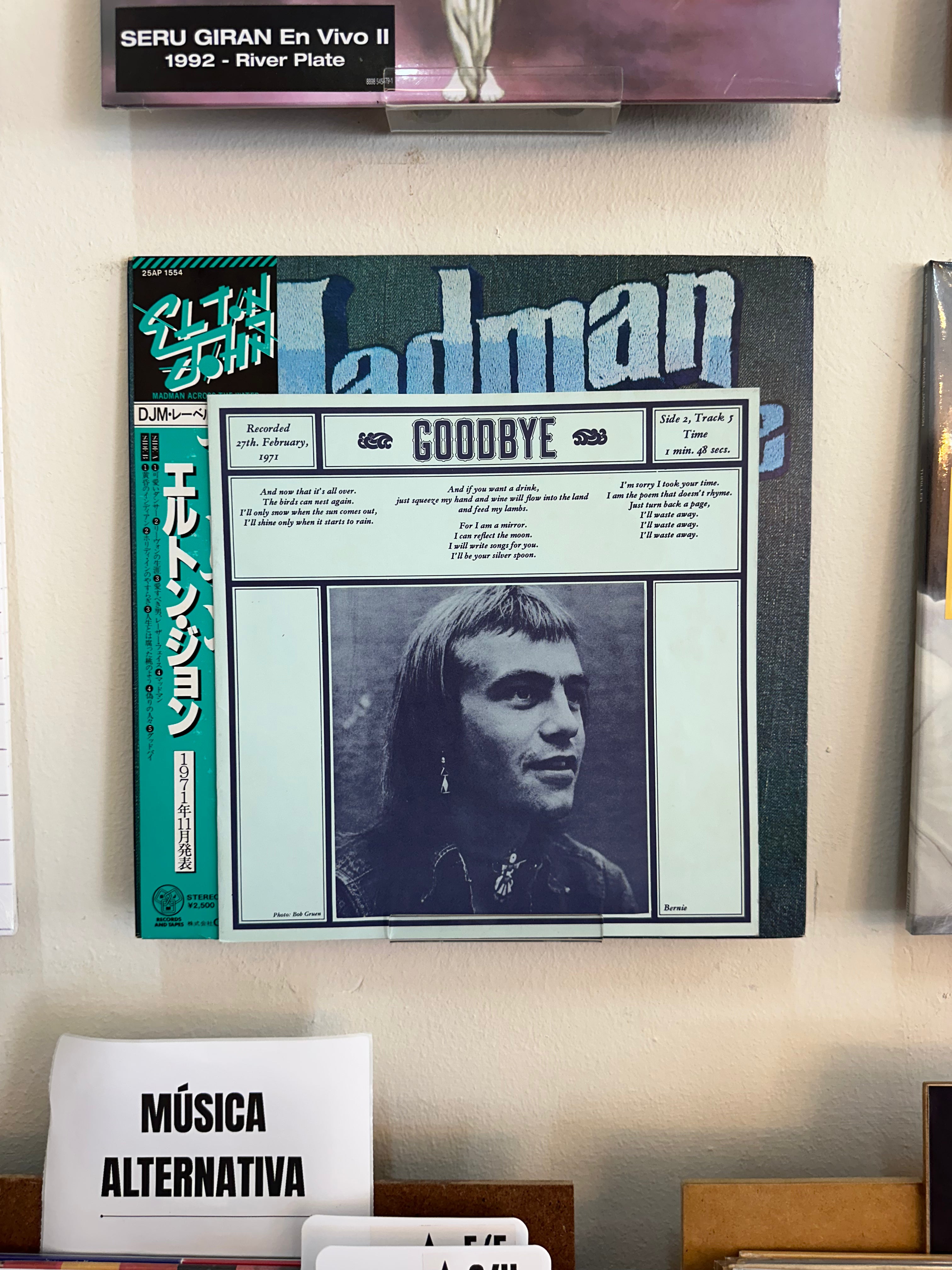 Elton John – Madman Across The Water (JPN-1979)