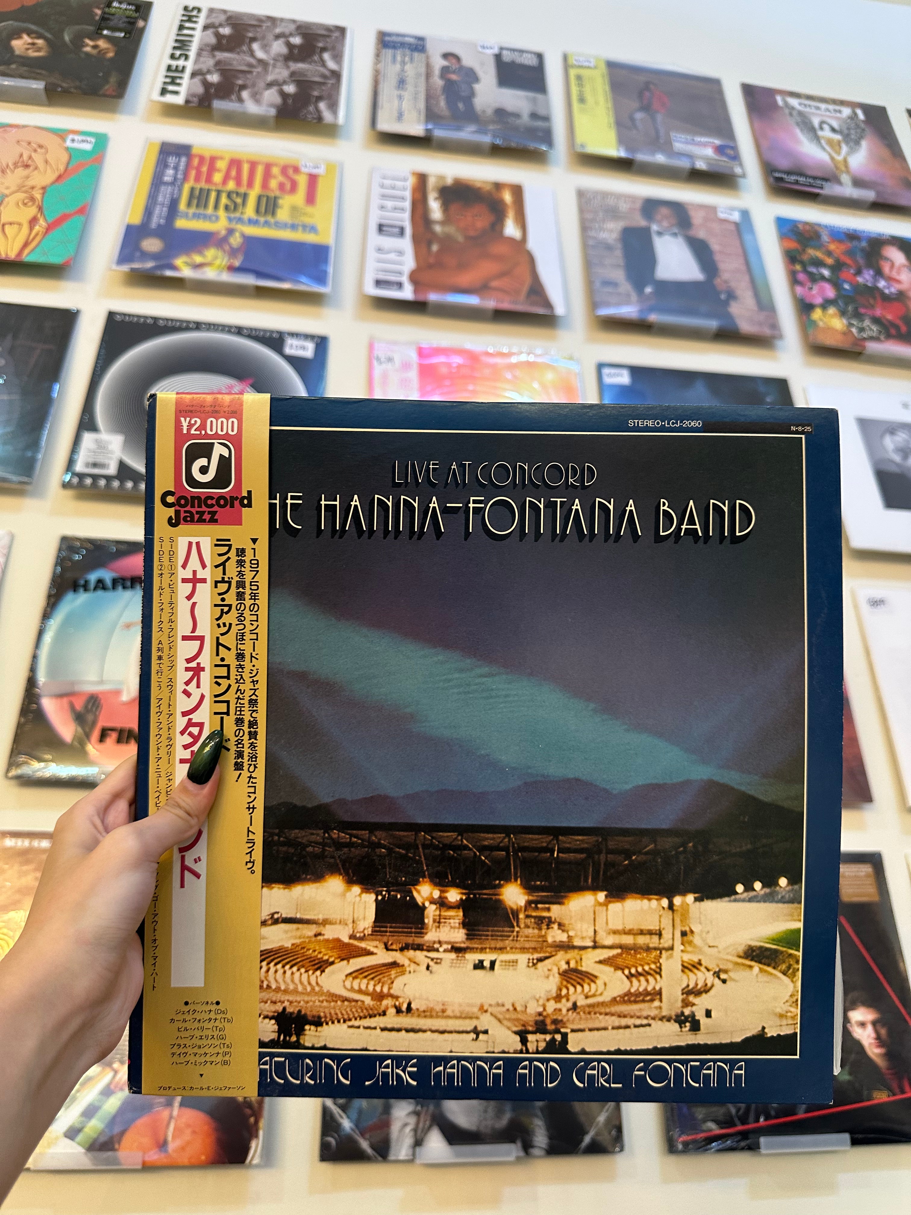The Hanna-Fontana Band Featuring Jake Hanna And Carl Fontana – Live At Concord (JP - 1984)
