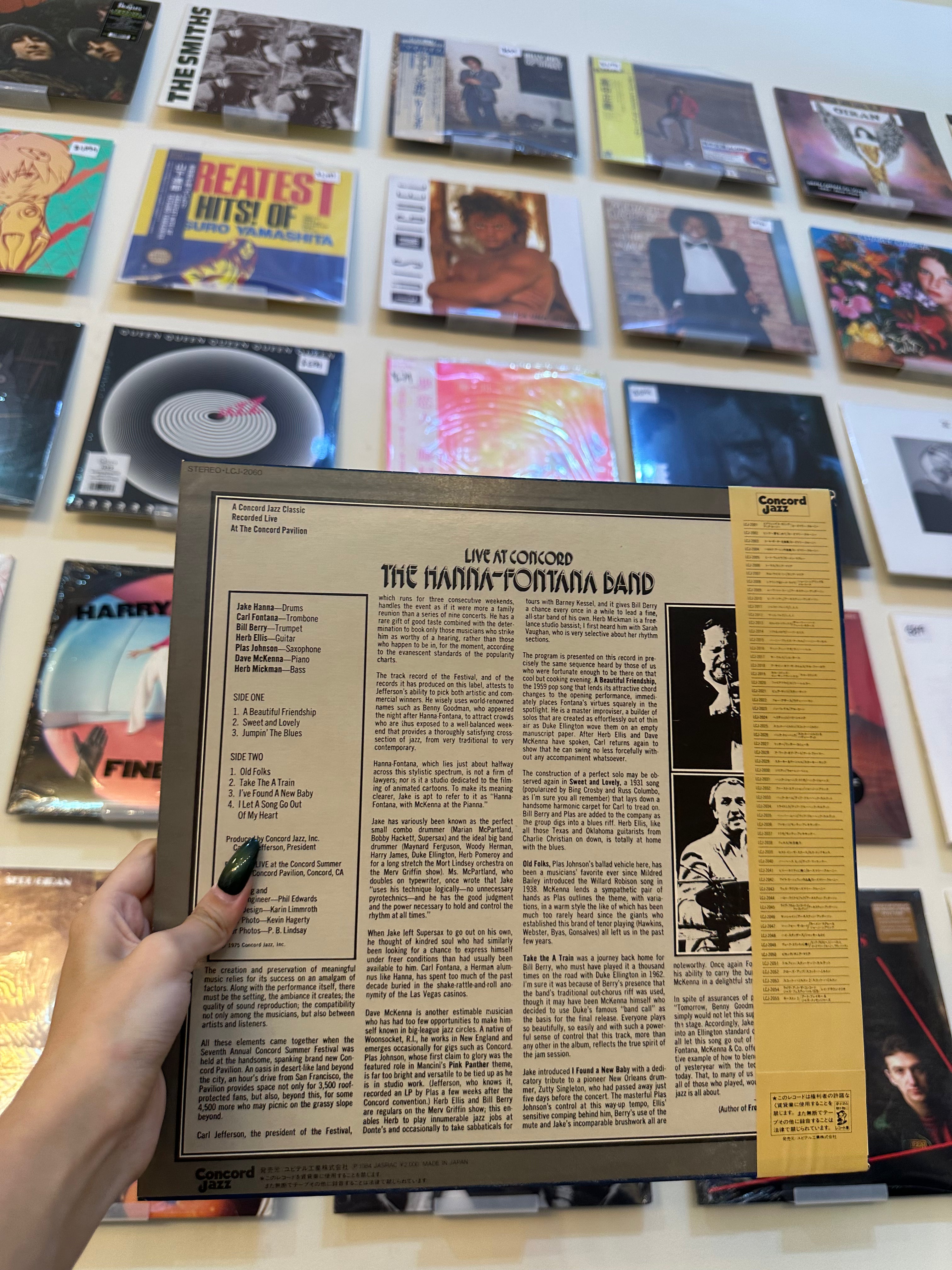 The Hanna-Fontana Band Featuring Jake Hanna And Carl Fontana – Live At Concord (JP - 1984)