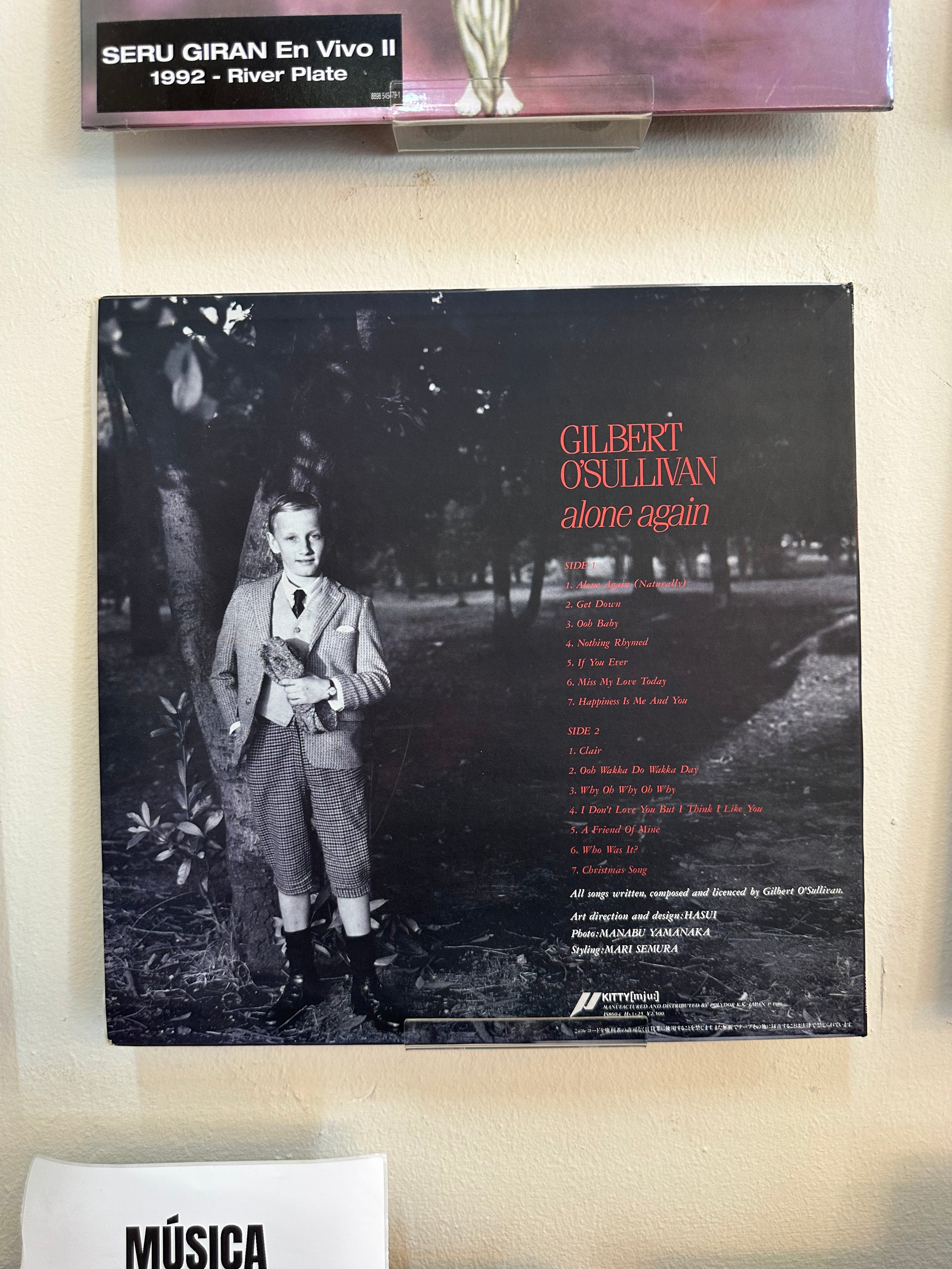 Gilbert O'Sullivan – Alone Again (JPN 1986)