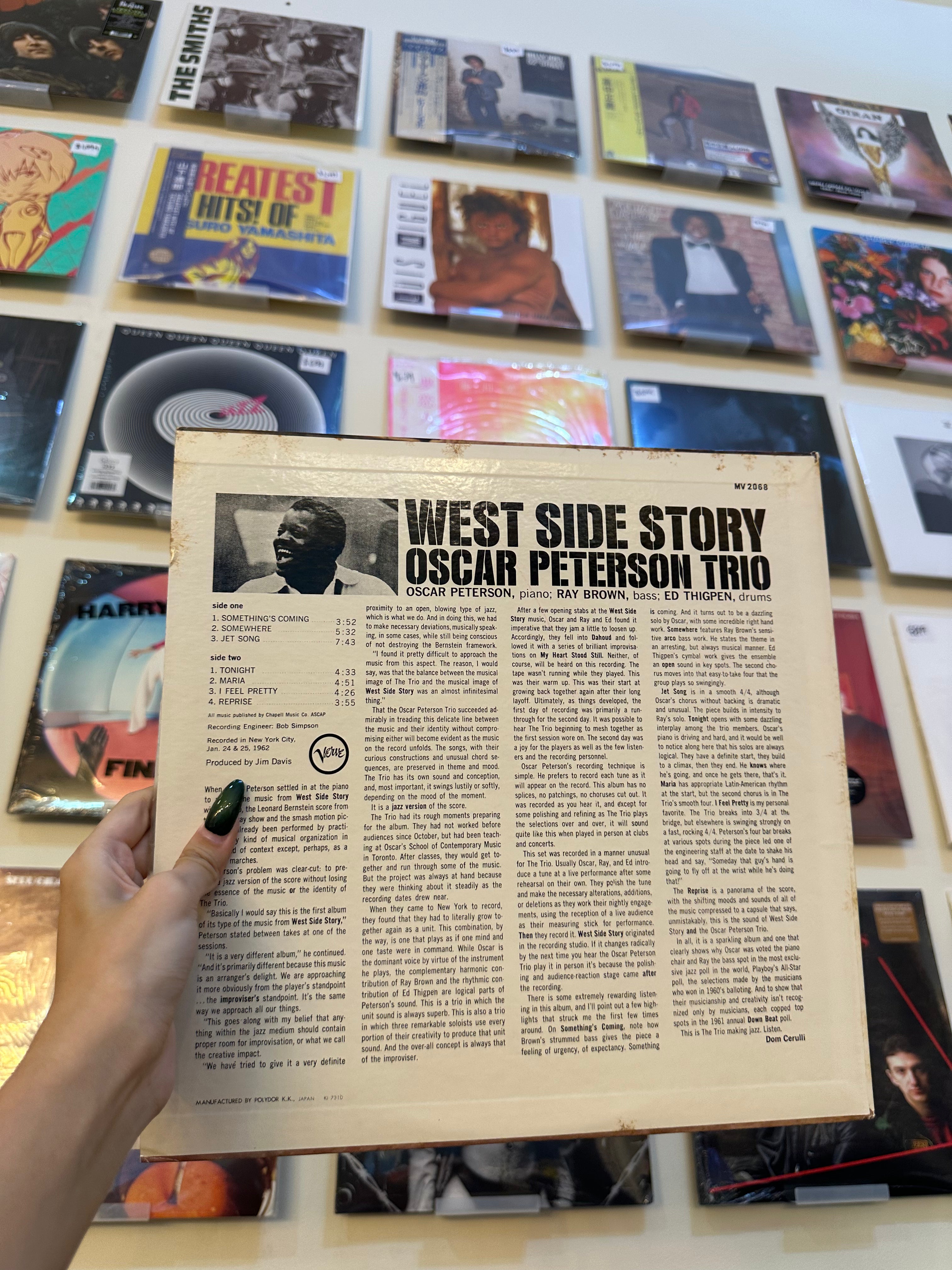 Oscar Peterson Trio – West Side Story (JP - 1975)