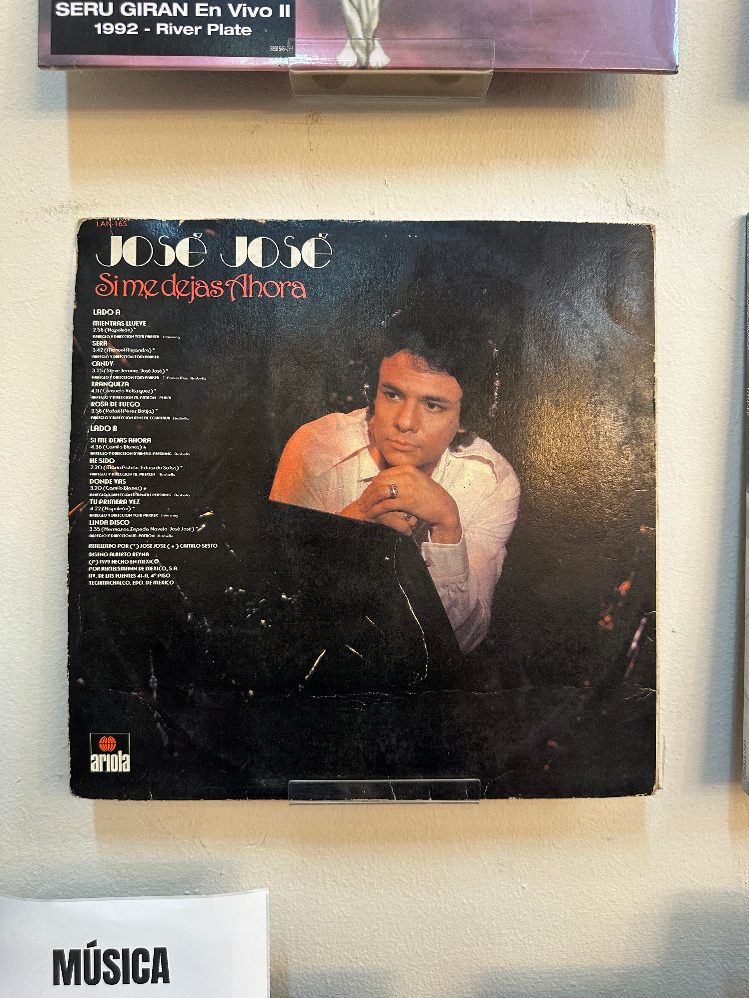 José José – Si Me Dejas Ahora (MX-1979)