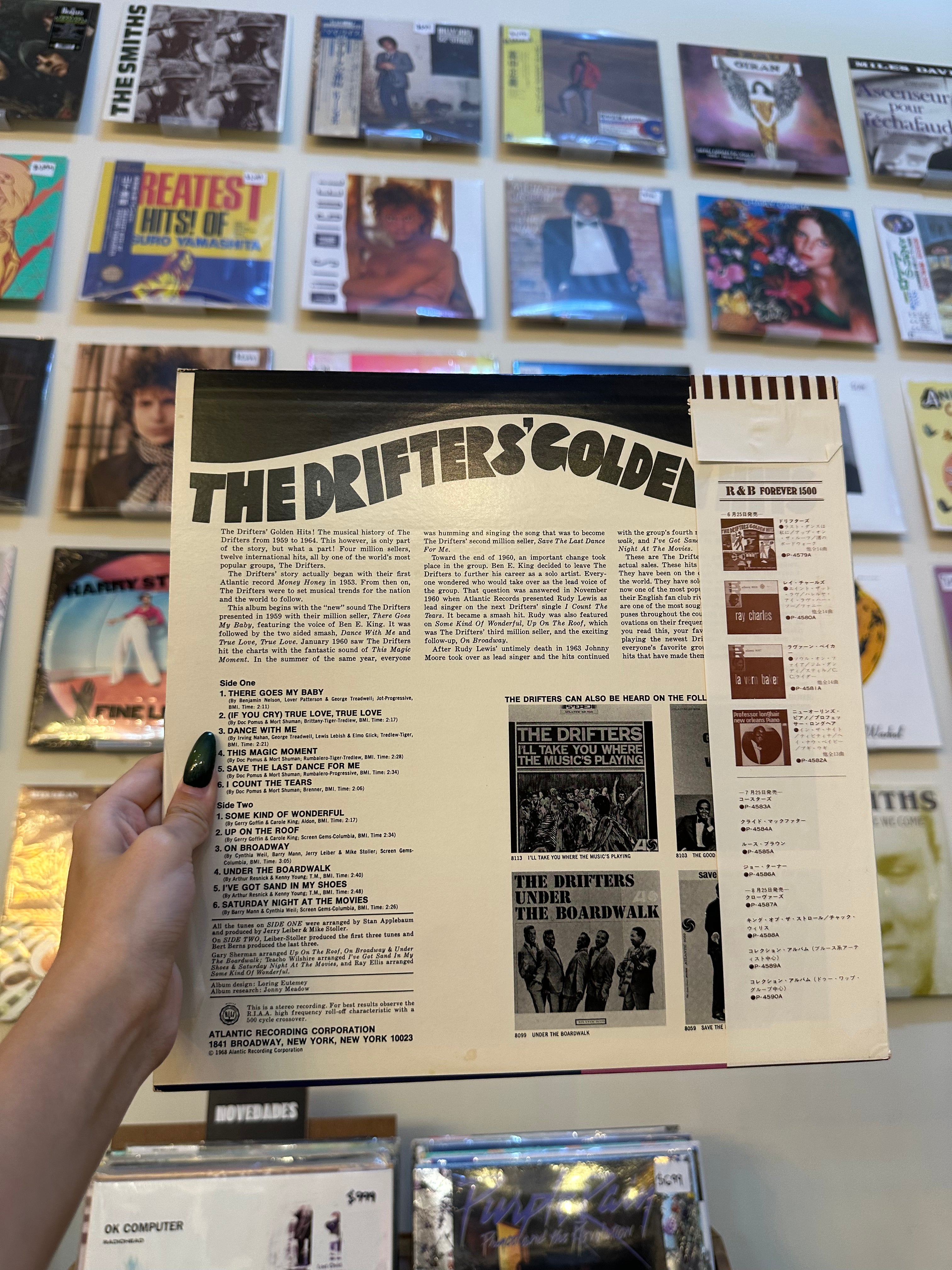 The Drifters – The Drifters' Golden Hits (JPN 1979)