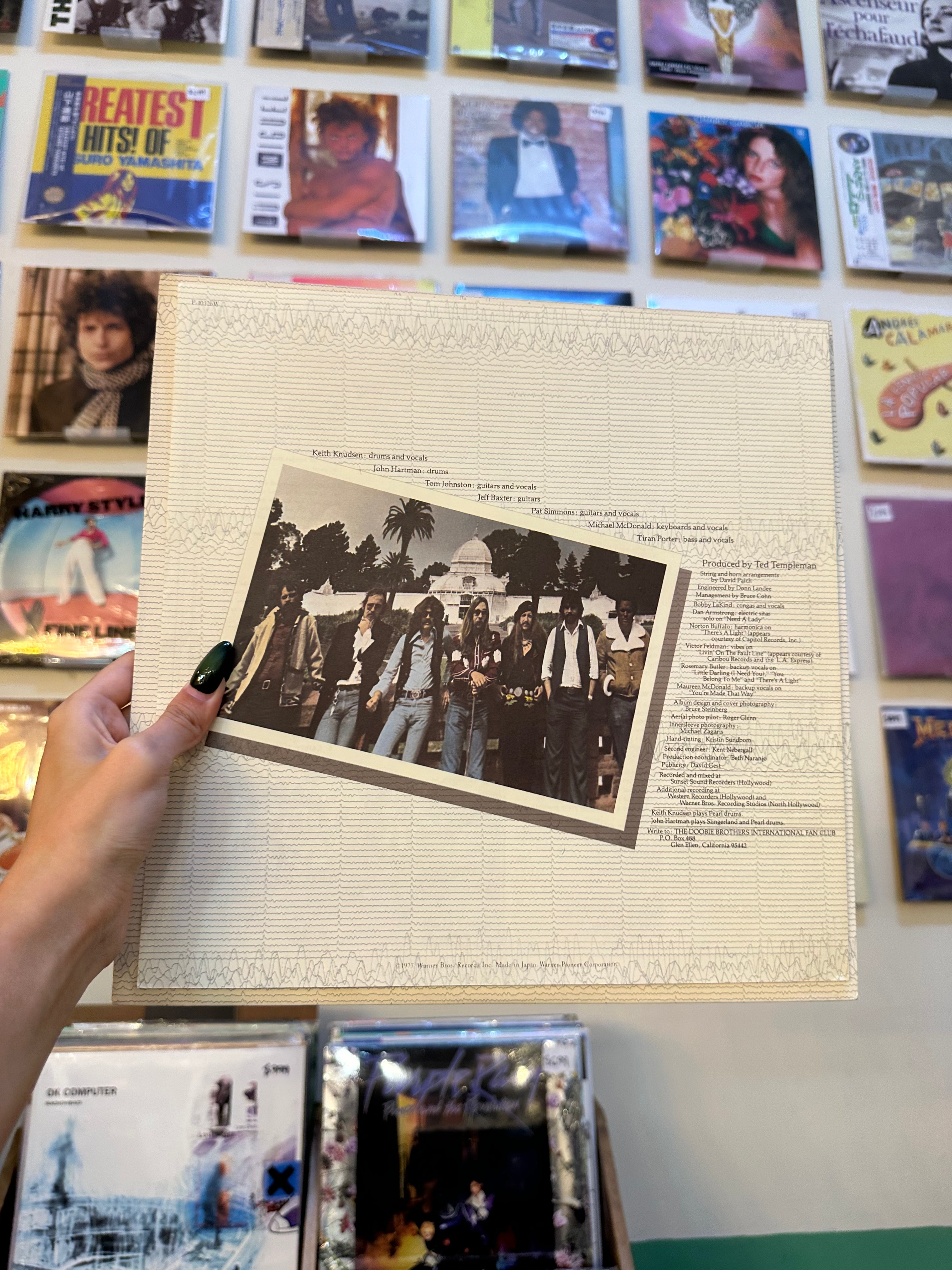 The Doobie Brothers – Livin' On The Fault Line (JPN 1977)