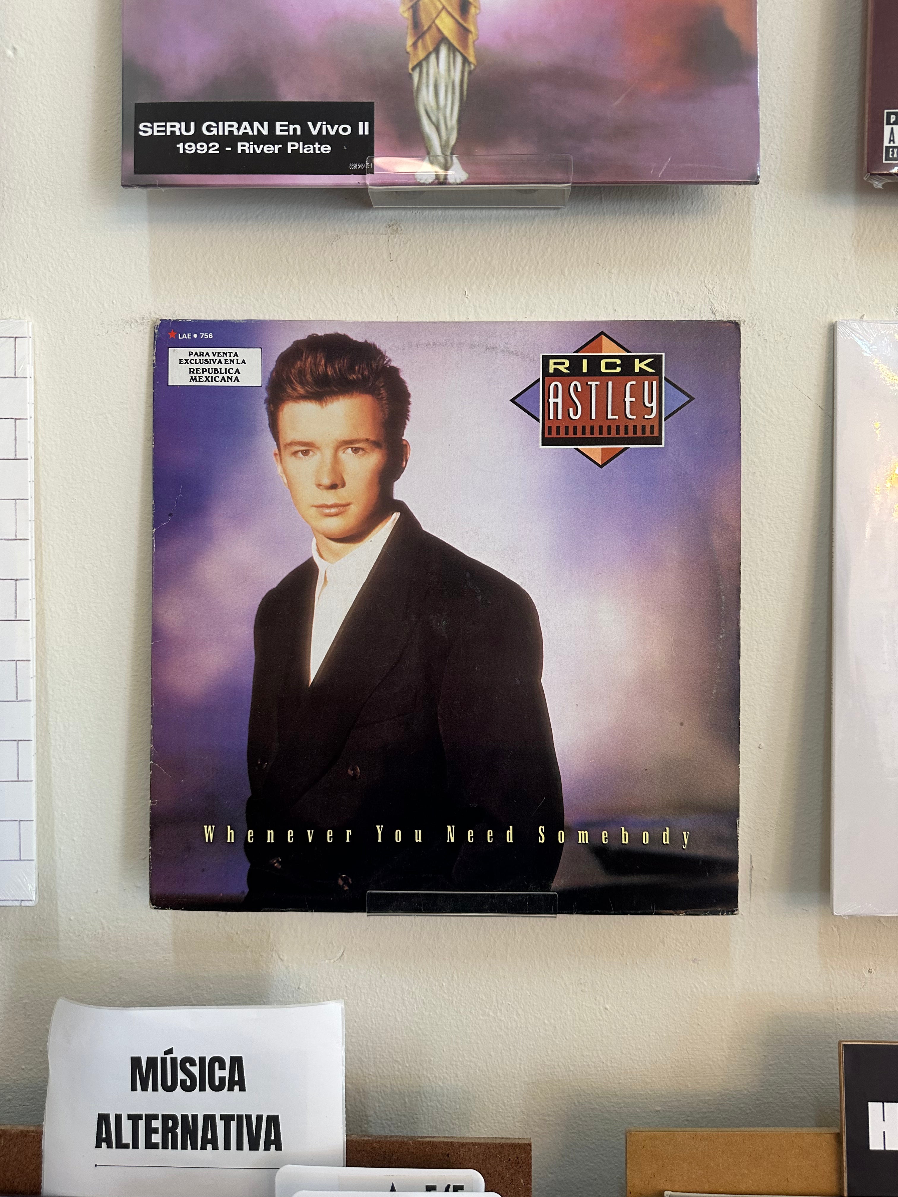 Rick Astley – Whenever You Need Somebody (MX-1988)
