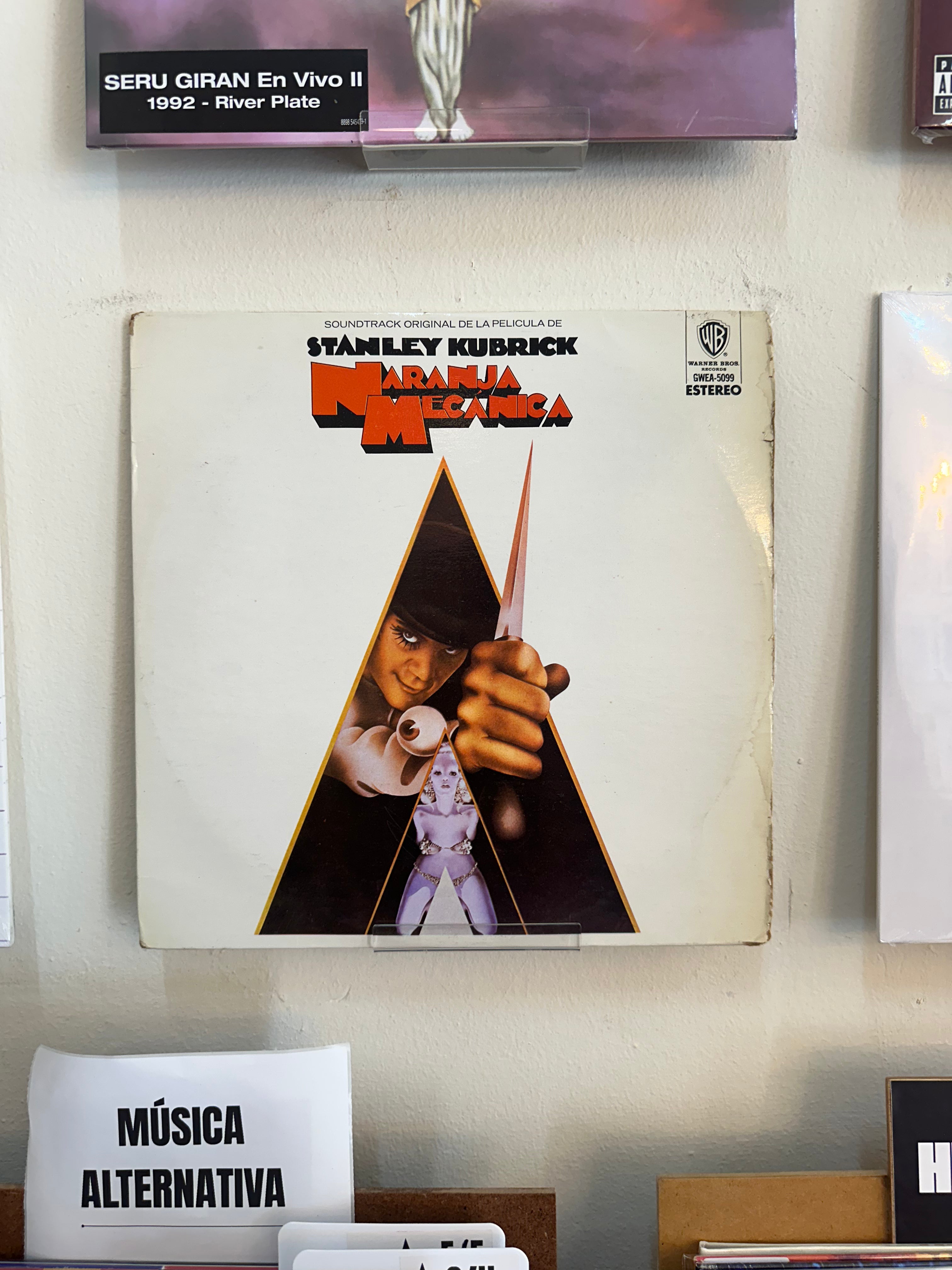 Various – Soundtrack Original De La Pelicula De Stanley Kubrick "Naranja Mecanica" (MX-1973)