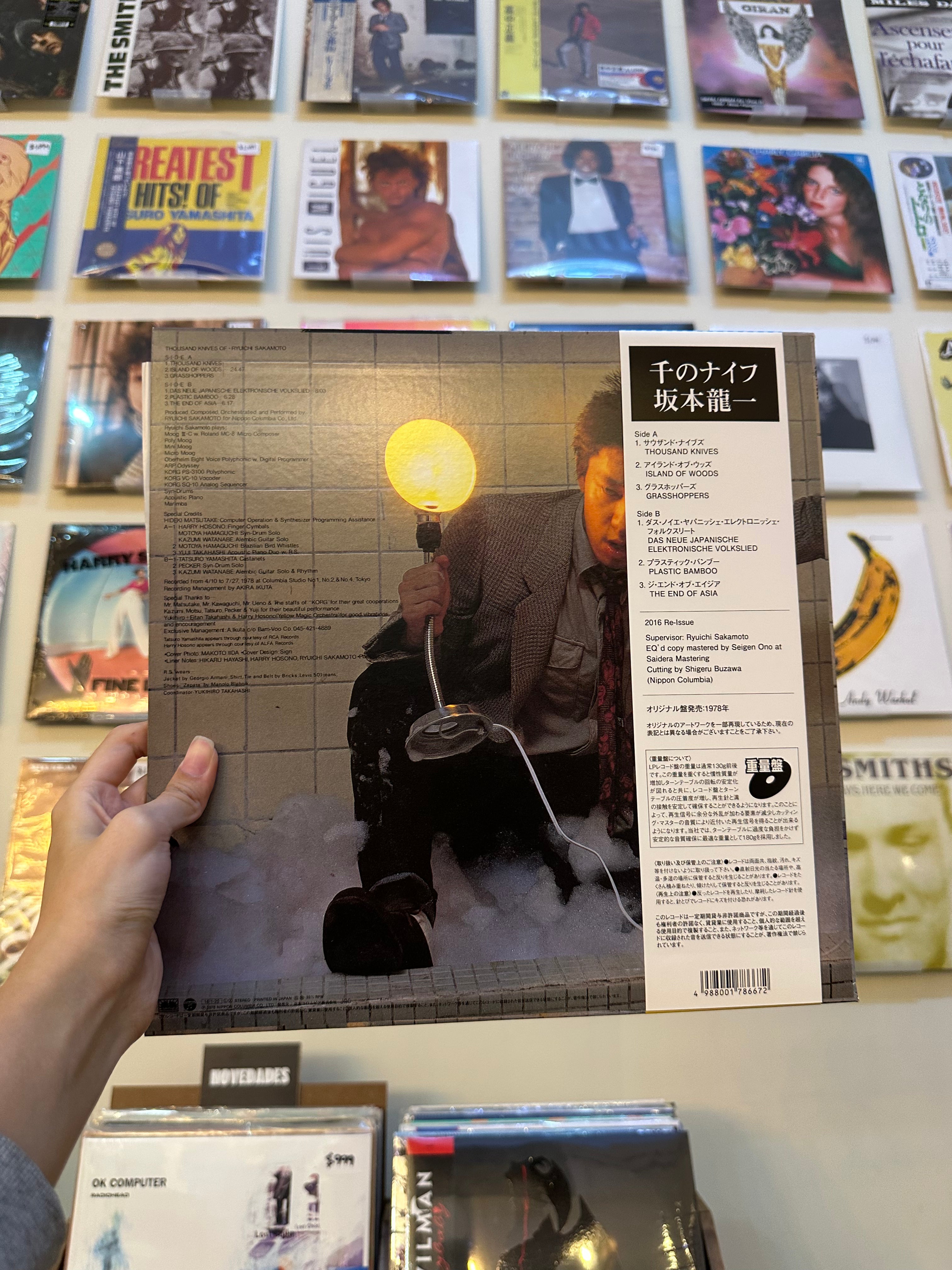 Ryuichi Sakamoto – Thousand Knives Of (JPN 2016)