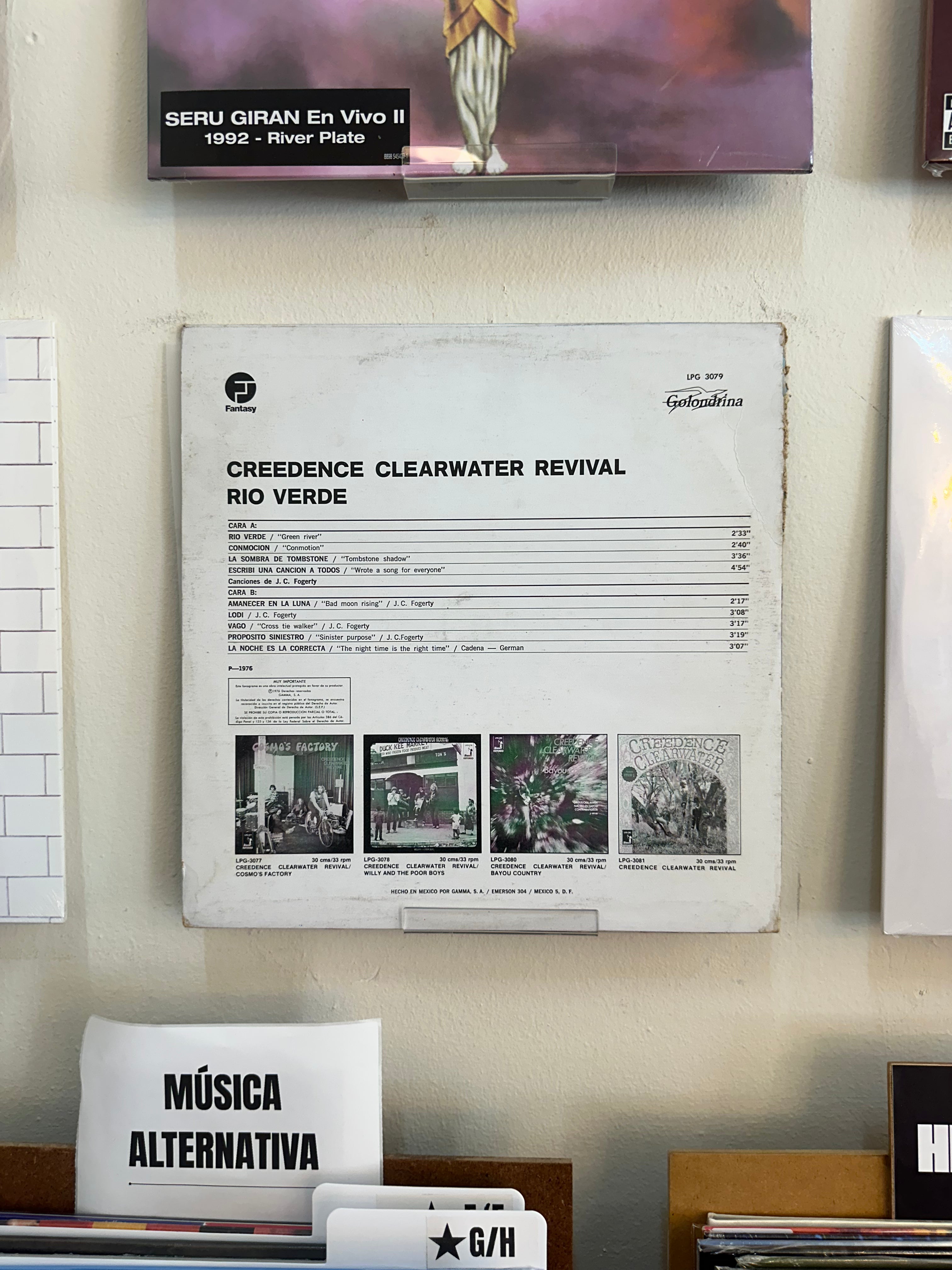 Creedence Clearwater Revival – Green River (MX-1976)