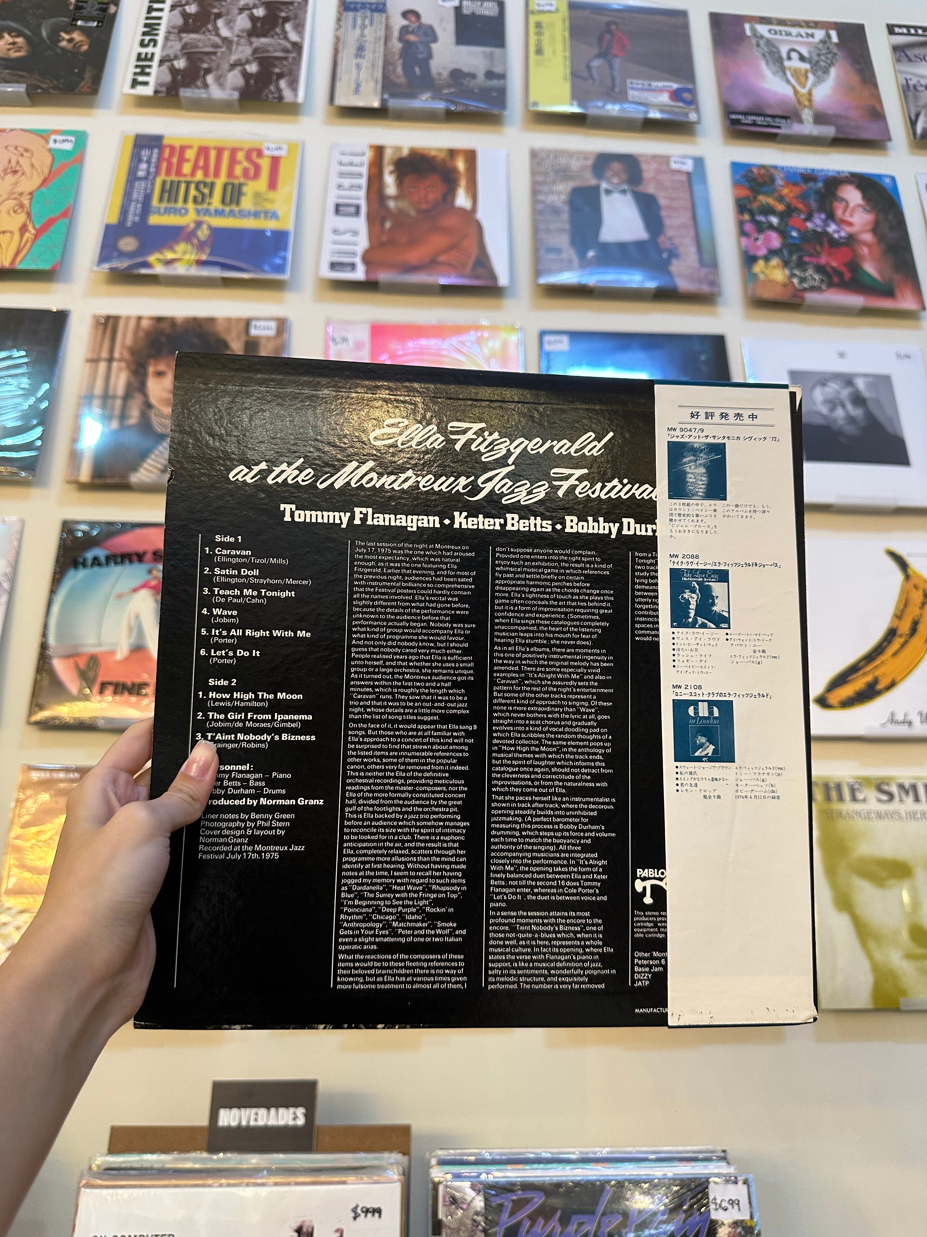 Ella Fitzgerald – Ella Fitzgerald At The Montreux Jazz Festival 1975 (JPN 1975)