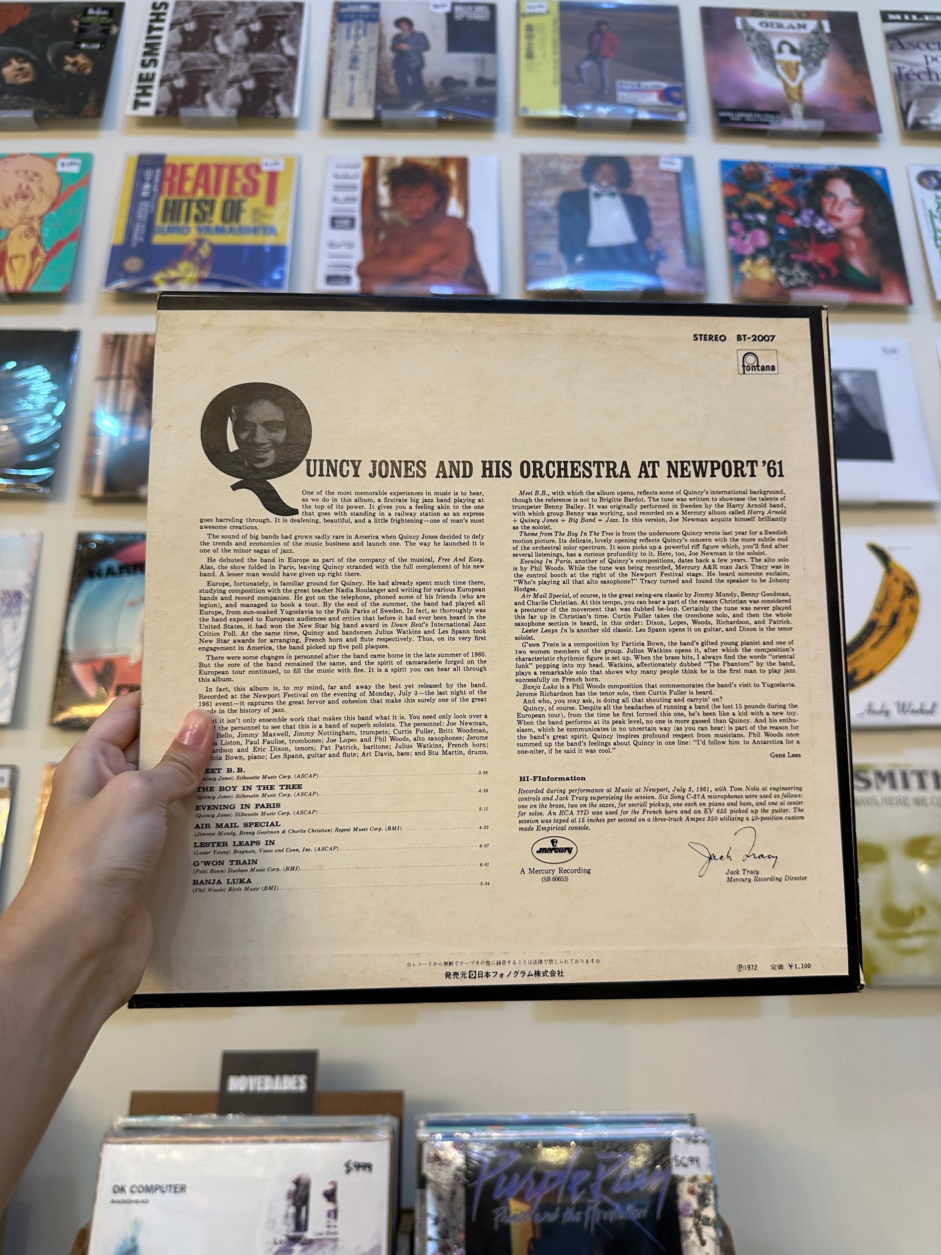 Quincy Jones And His Orchestra – At Newport '61 (JPN 1972)