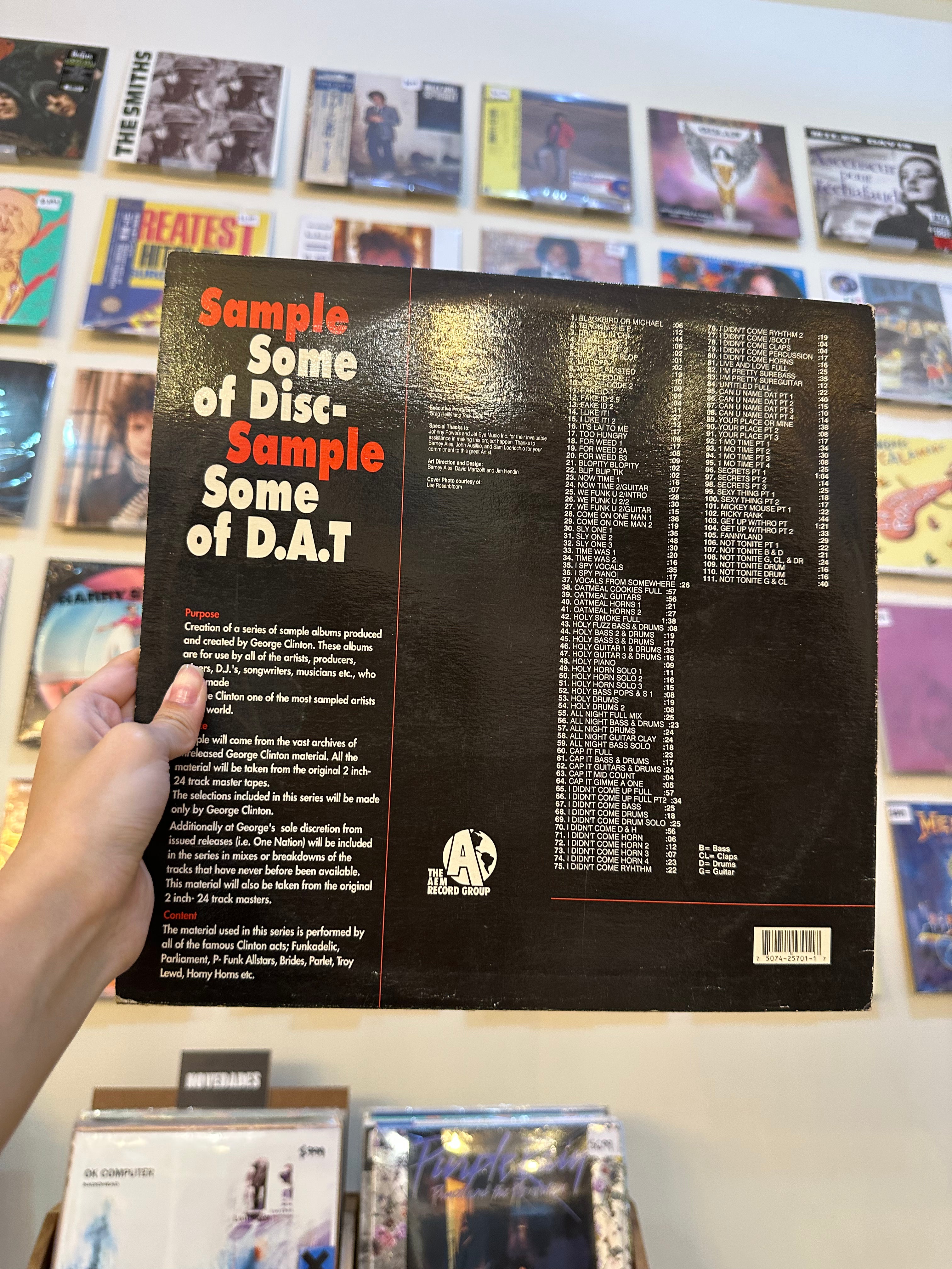 George Clinton – Sample Some Of Disc - Sample Some Of D.A.T Volume 1 (US 1993)