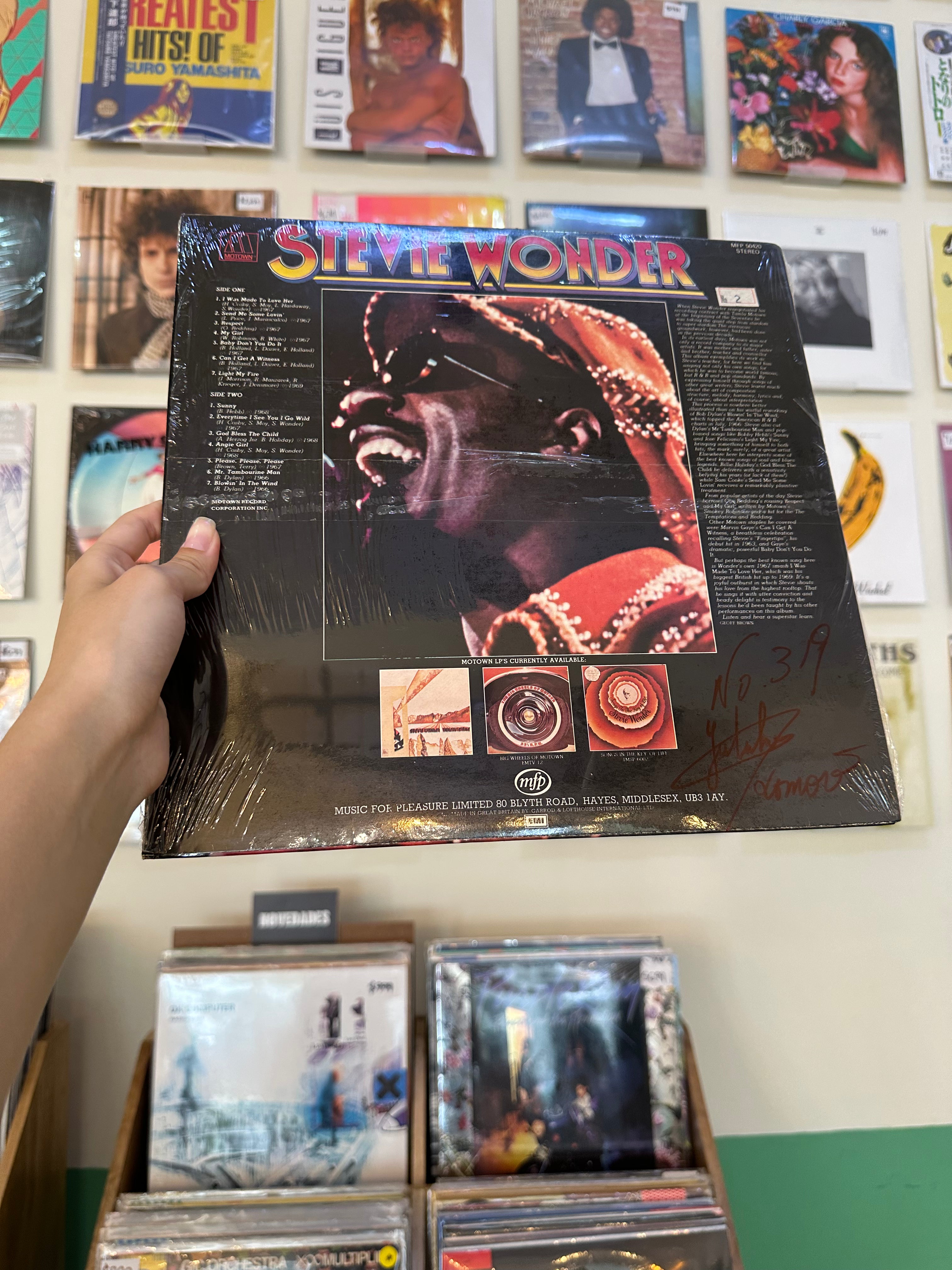 Stevie Wonder – Light My Fire (UK 1979)