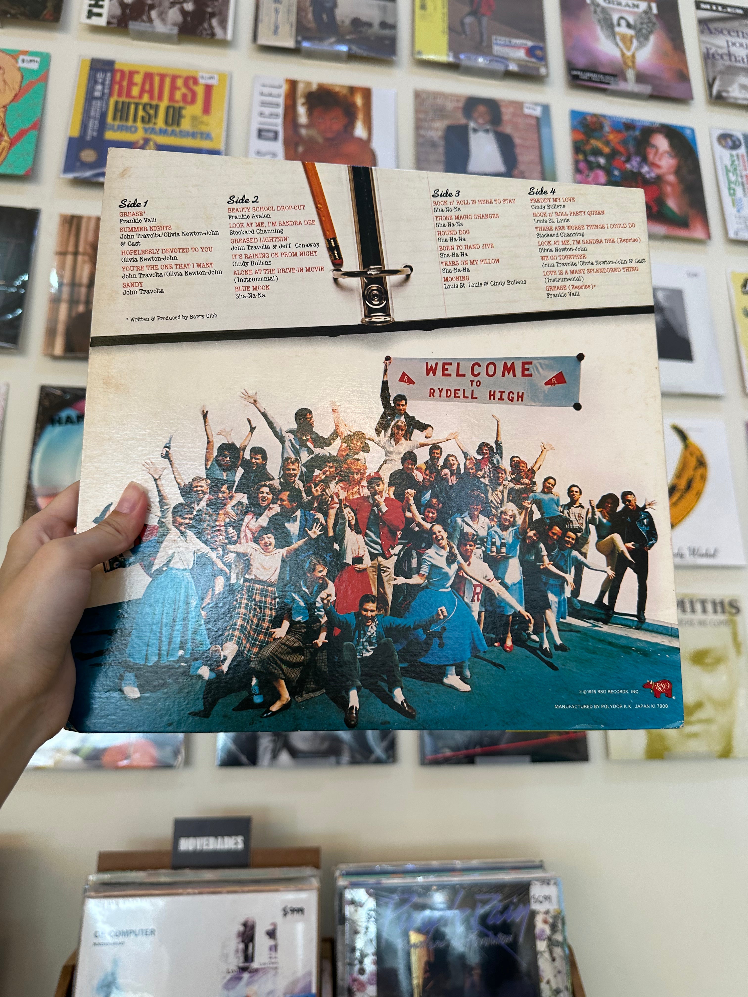 Various – Grease (The Original Soundtrack From The Motion Picture) (JPN 1978)