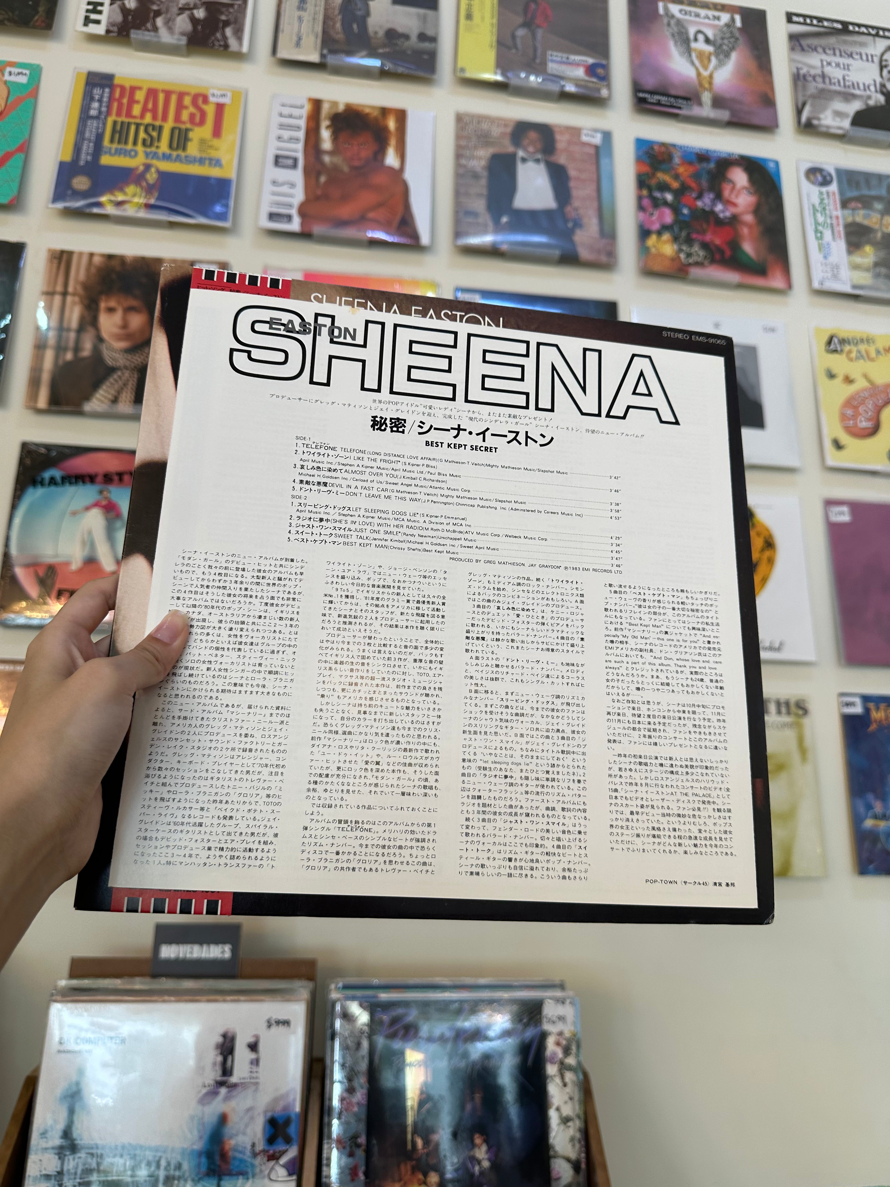 Sheena Easton – Best Kept Secret (JPN 1983)