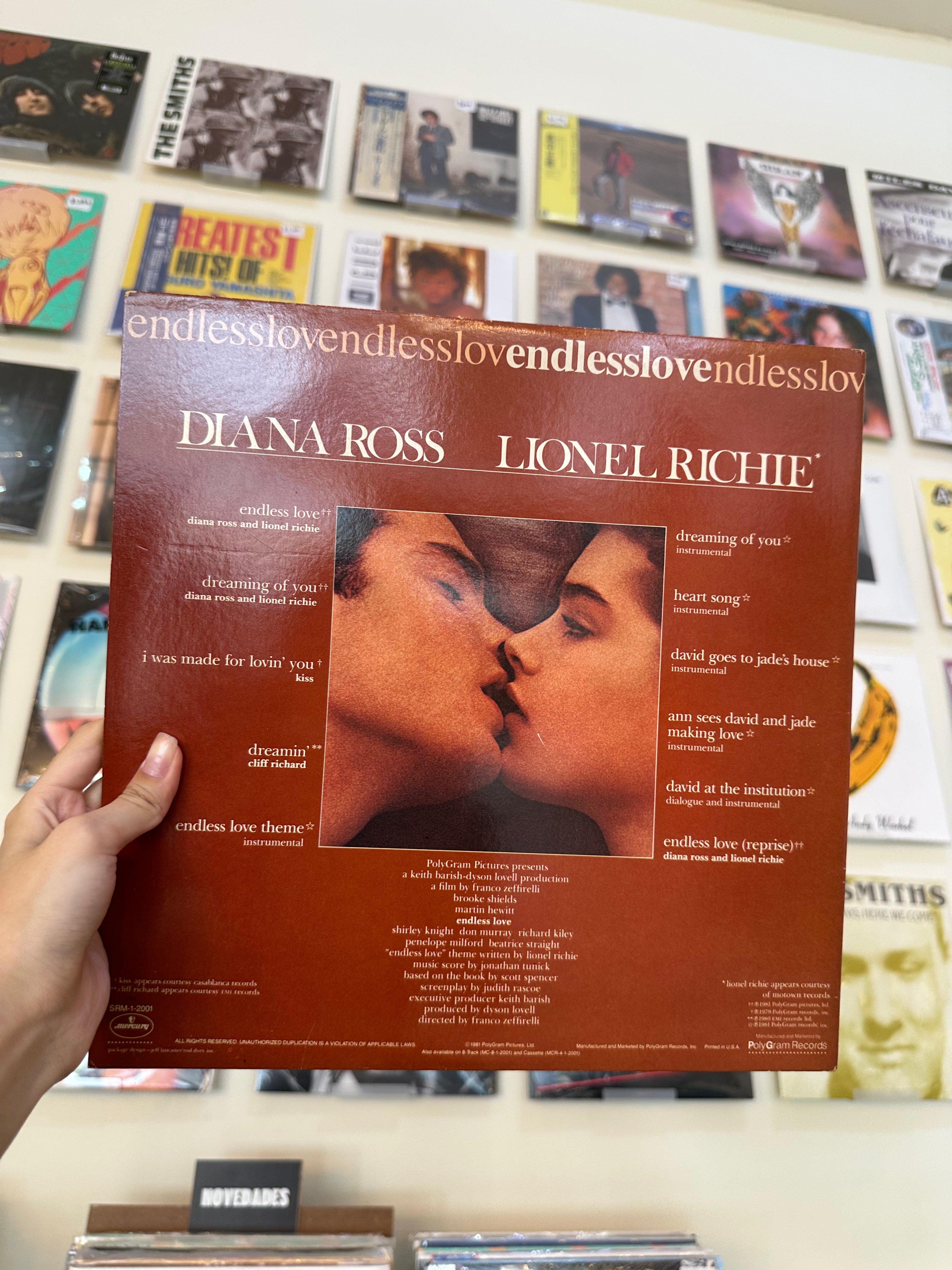 Various – Endless Love Original Motion Picture Soundtrack (US 1981)
