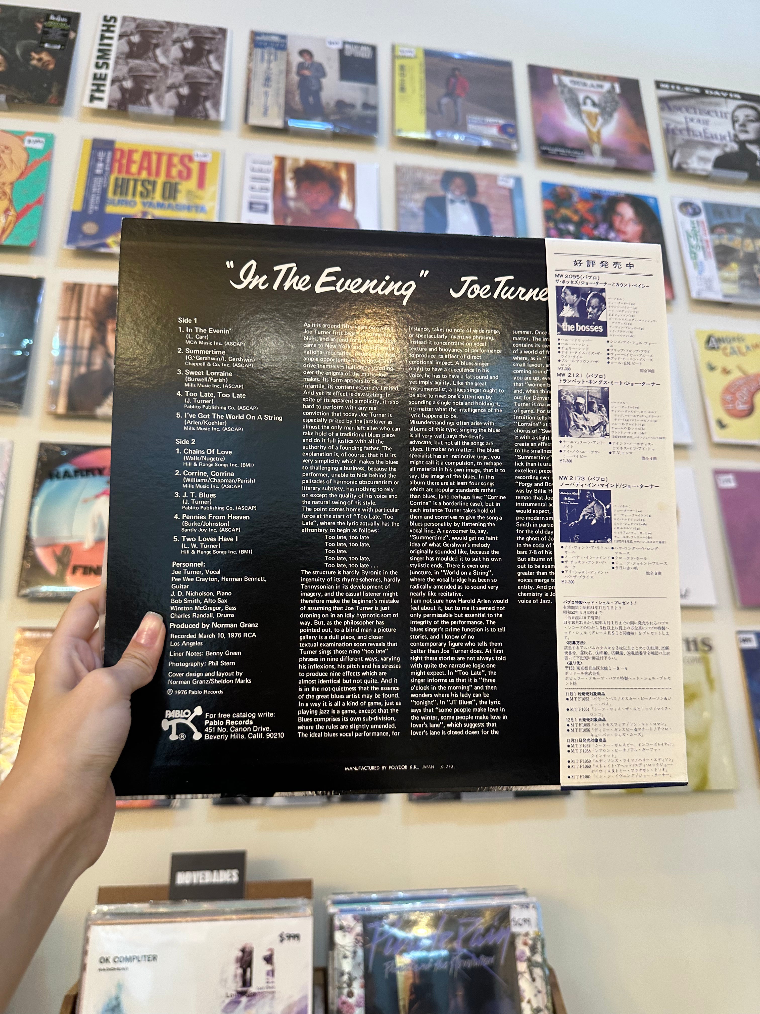 Joe Turner – In The Evening (JPN 1976)