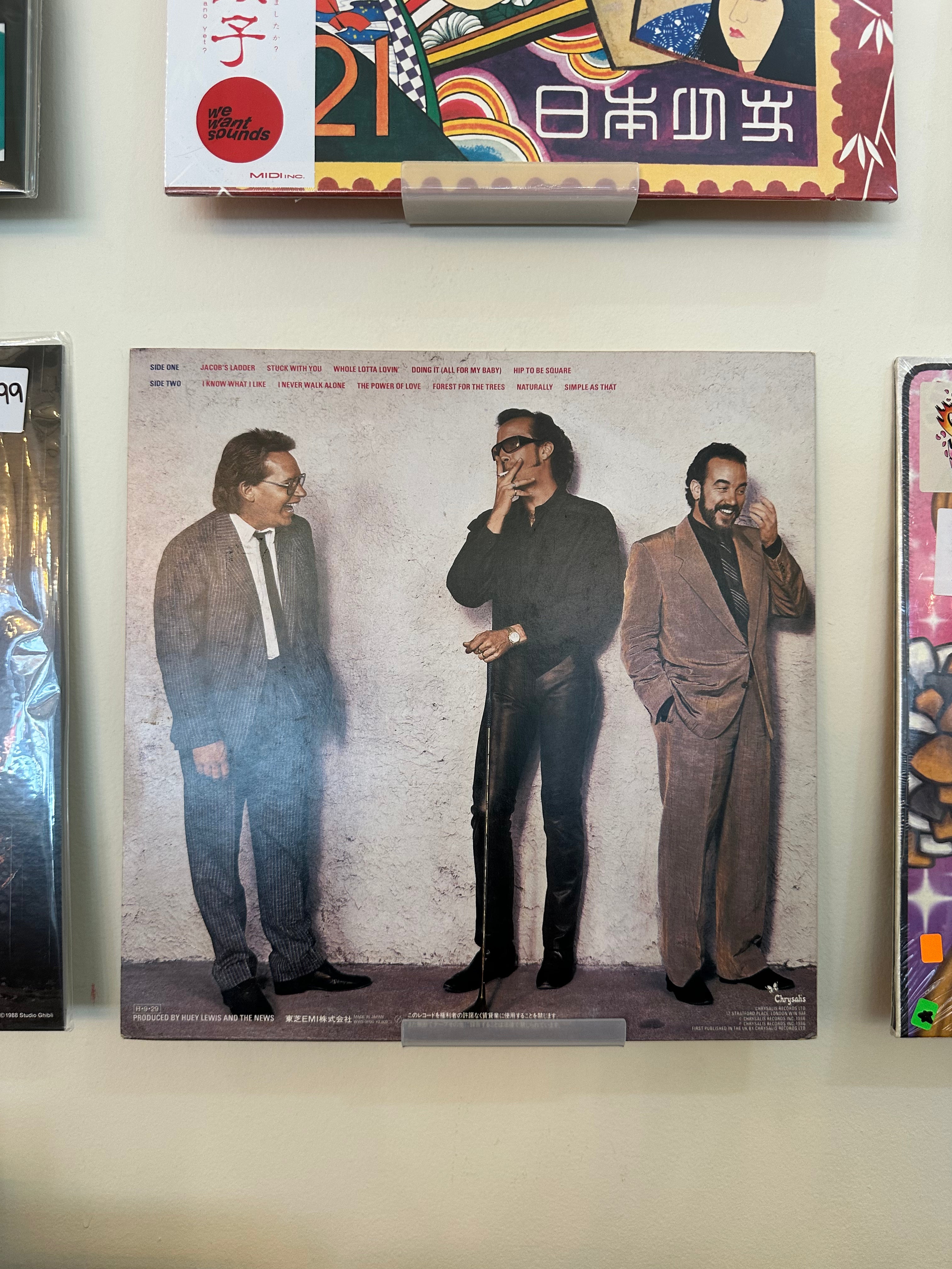 Huey Lewis And The News – Fore! (JPN-1986)