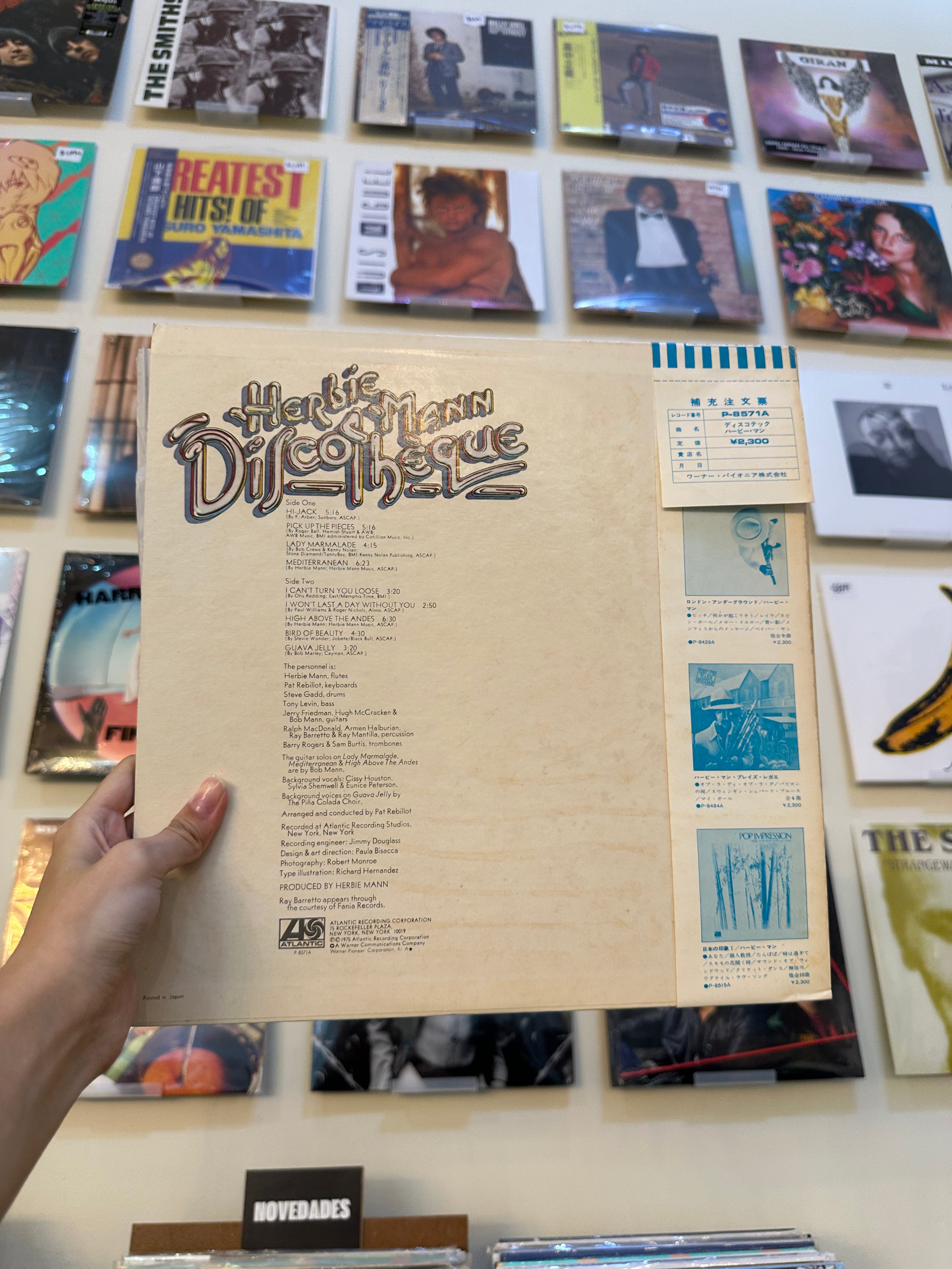 Herbie Mann – Discothèque (JPN 1975)