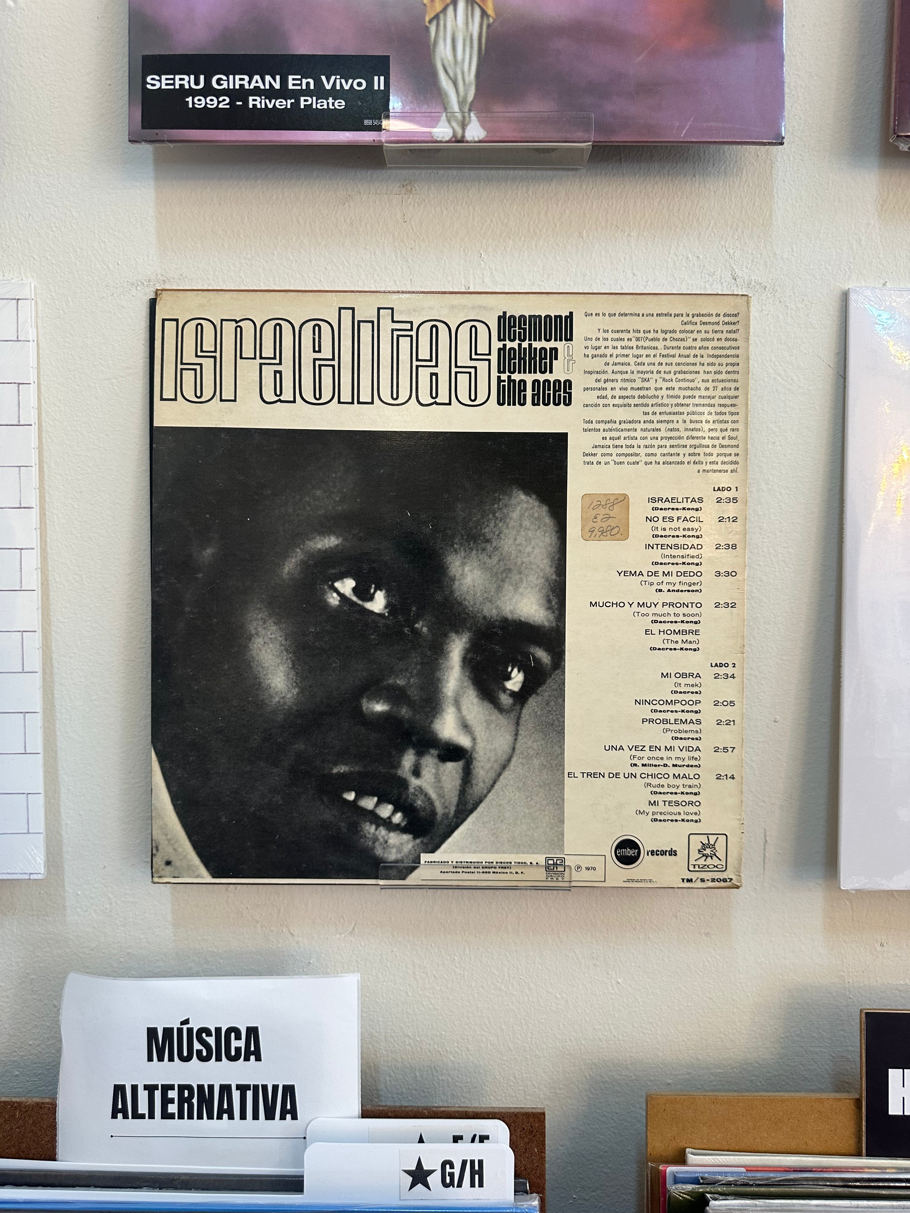Desmond Dekker & The Aces – Israelitas (MX-1970)