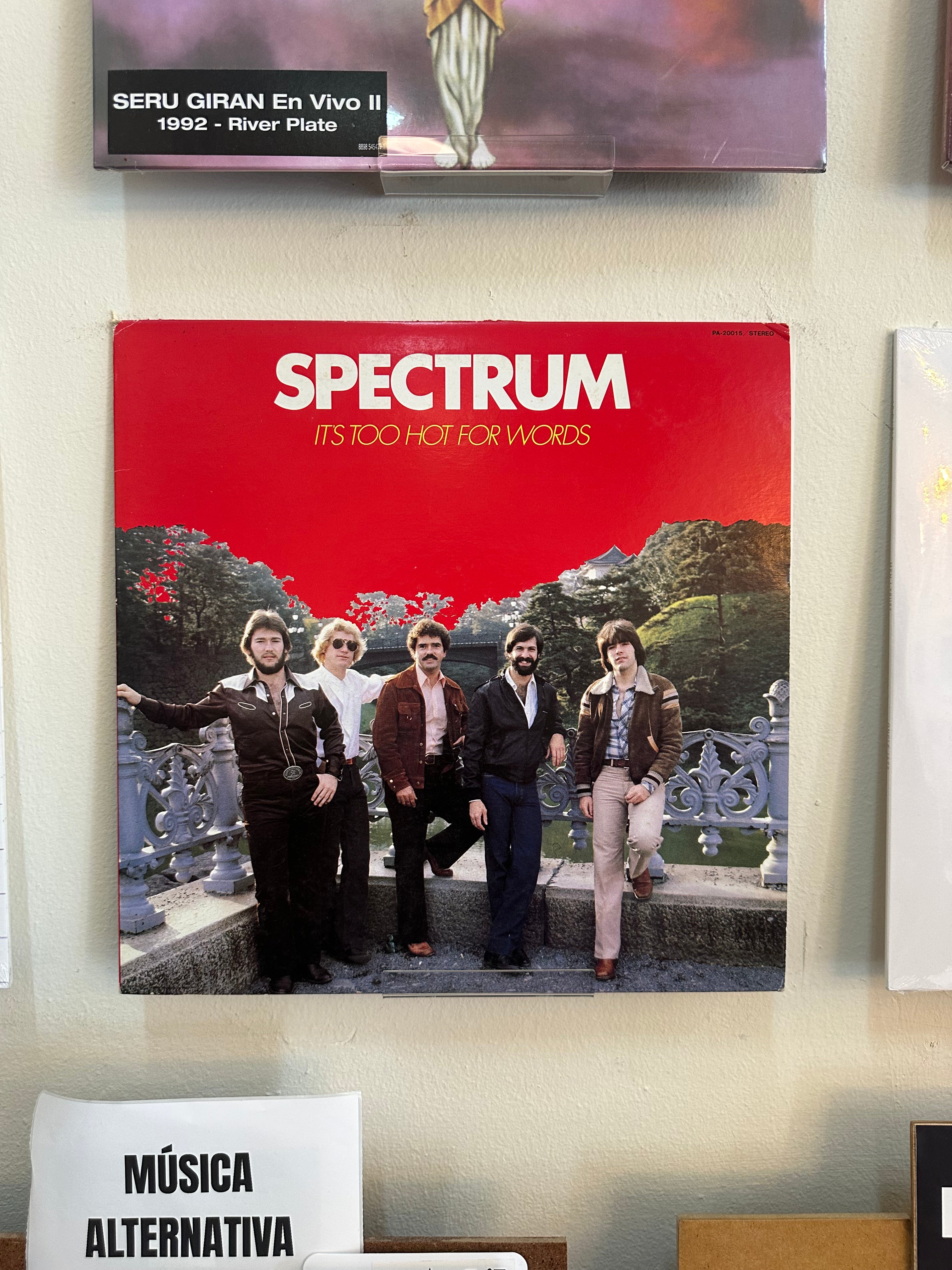 Spectrum – It's Too Hot For Words (JPN-1982)