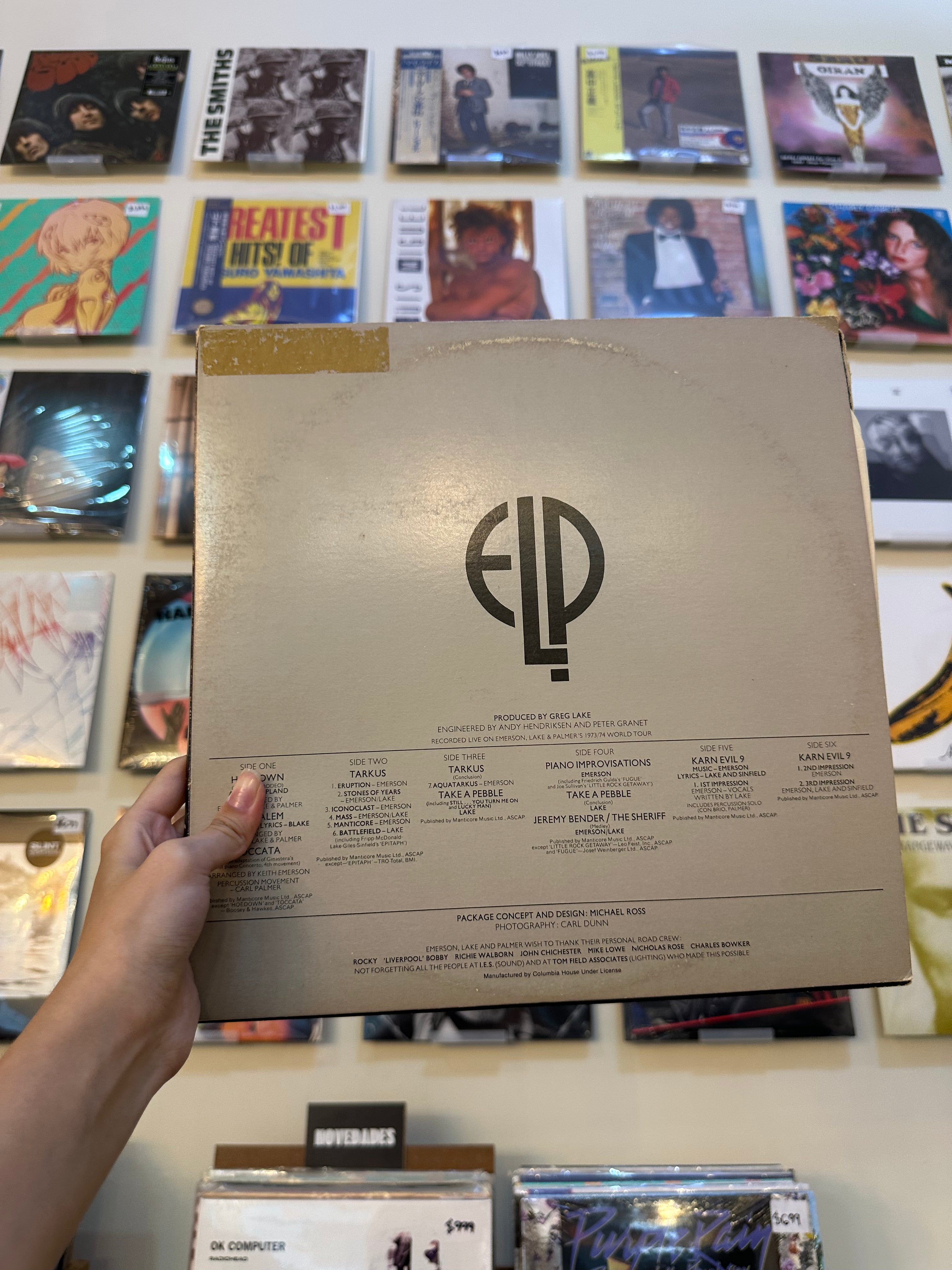 Emerson, Lake & Palmer – Welcome Back My Friends To The Show That Never Ends - Ladies And Gentlemen (US 1974)