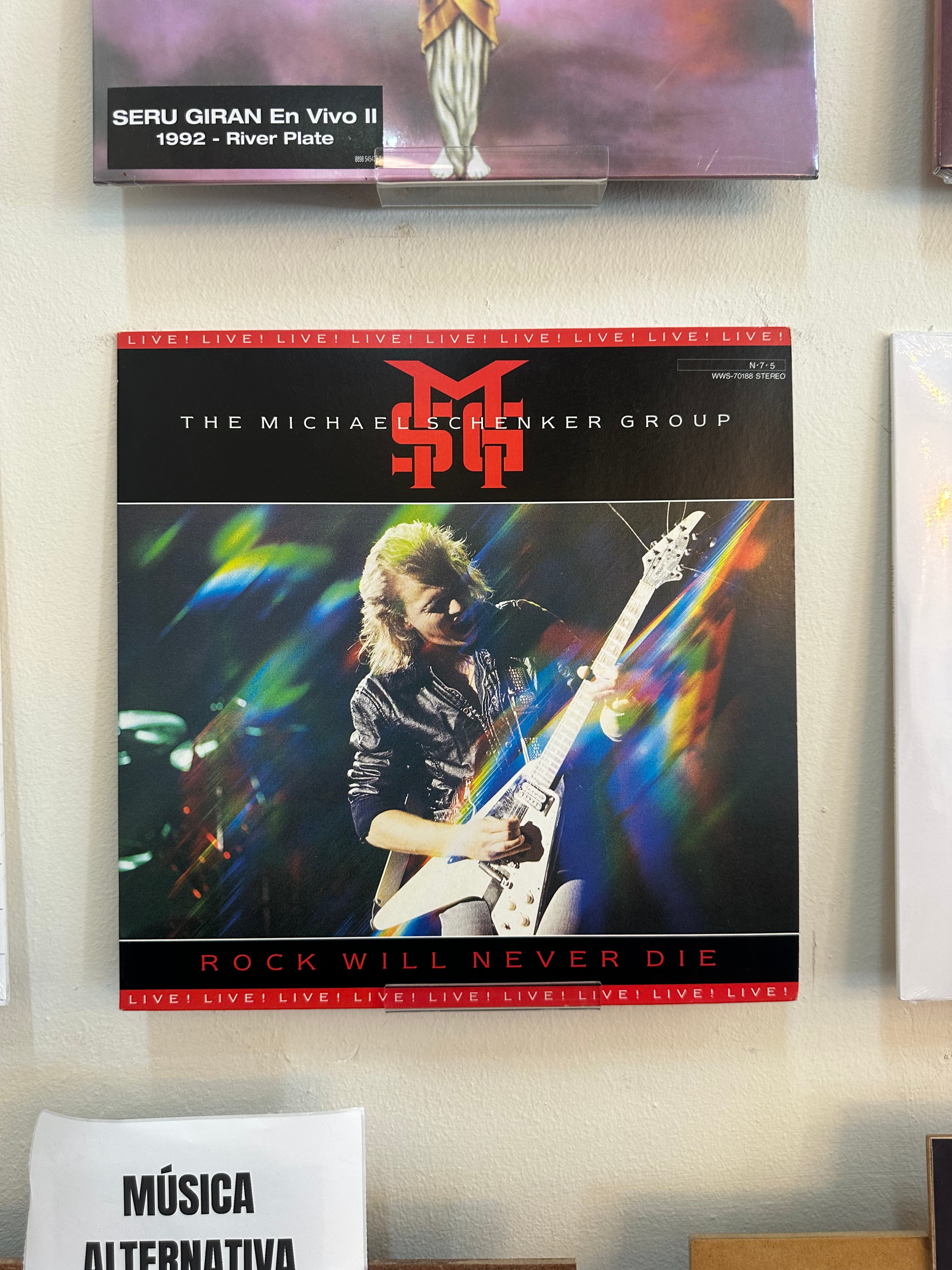 The Michael Schenker Group – Rock Will Never Die (JPN-1984)
