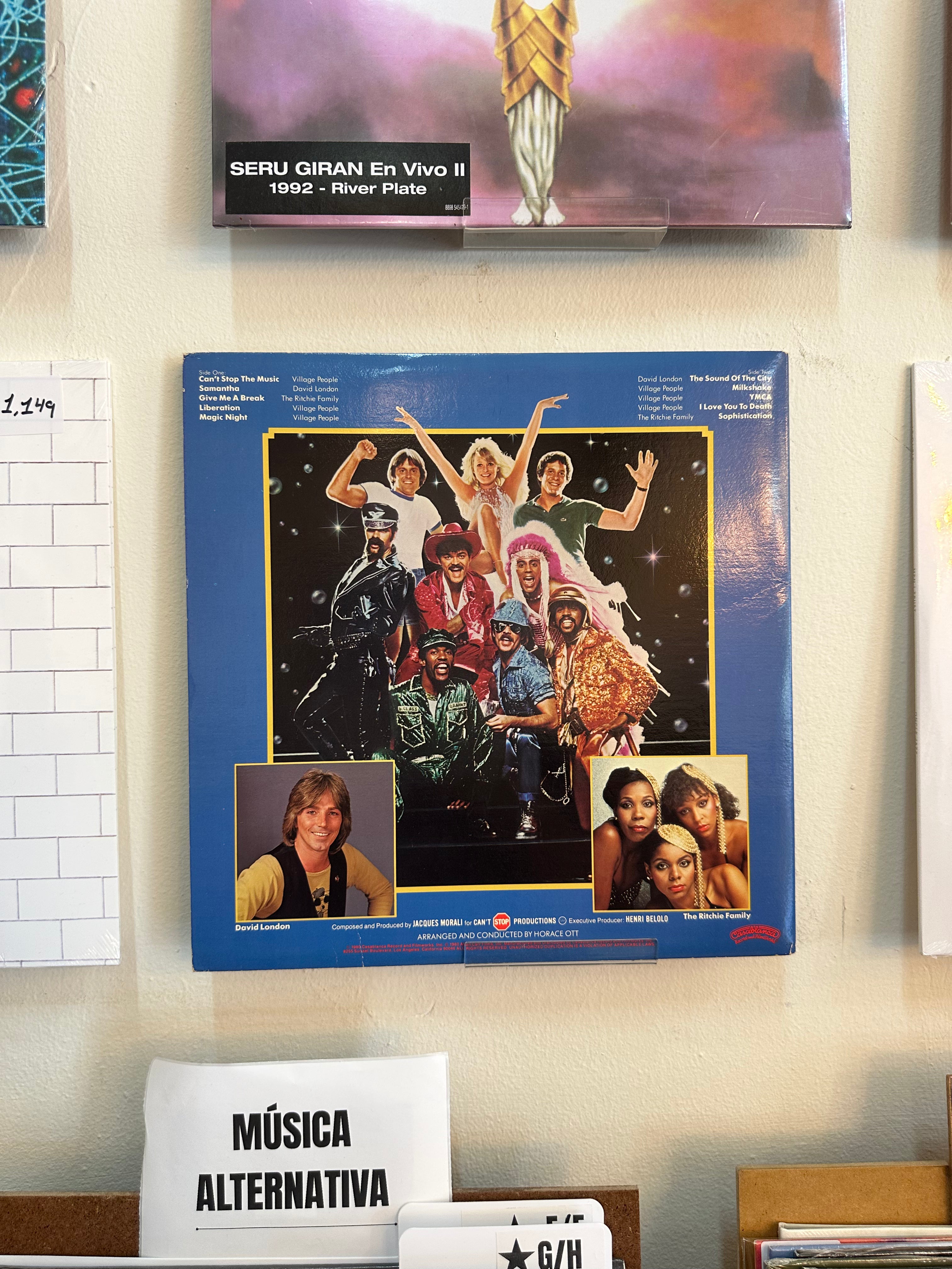 Village People – Can't Stop The Music - The Original Soundtrack Album (USA-1980)