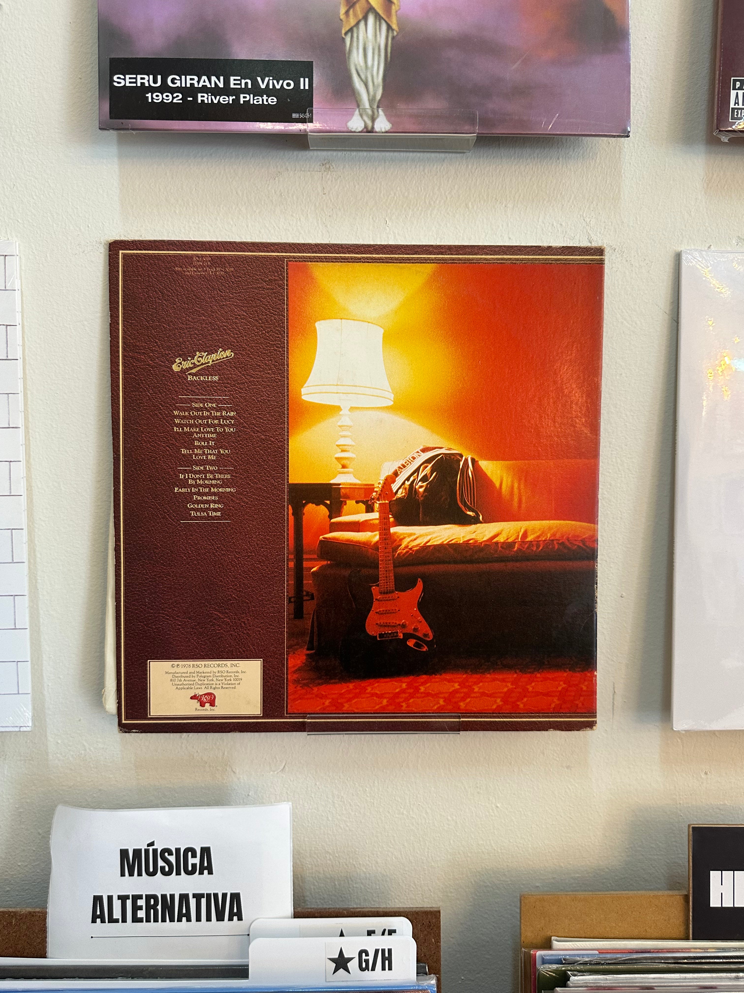 Eric Clapton – Backless (USA-1978)