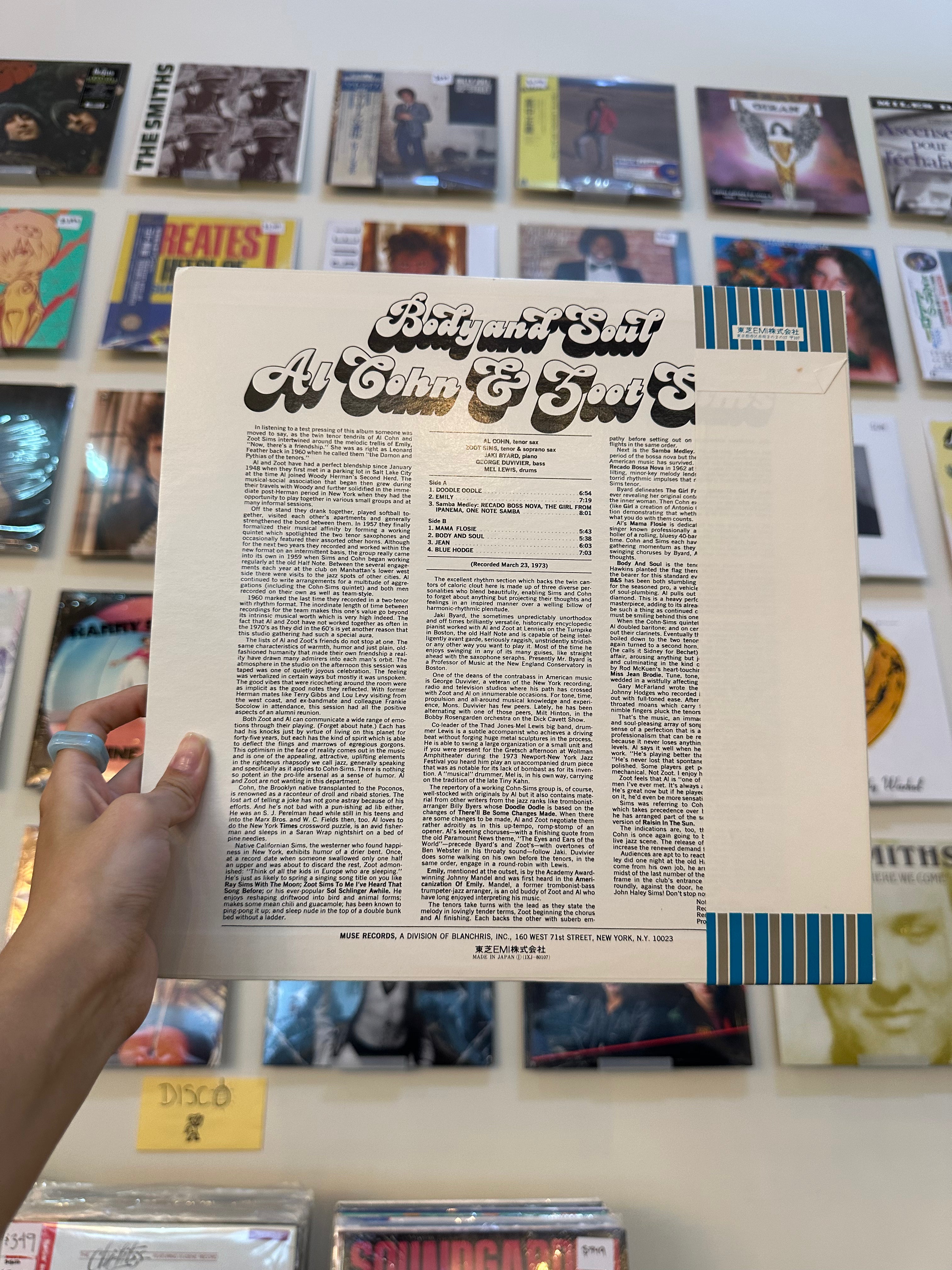 Al Cohn & Zoot Sims – Body And Soul (JPN 1973)