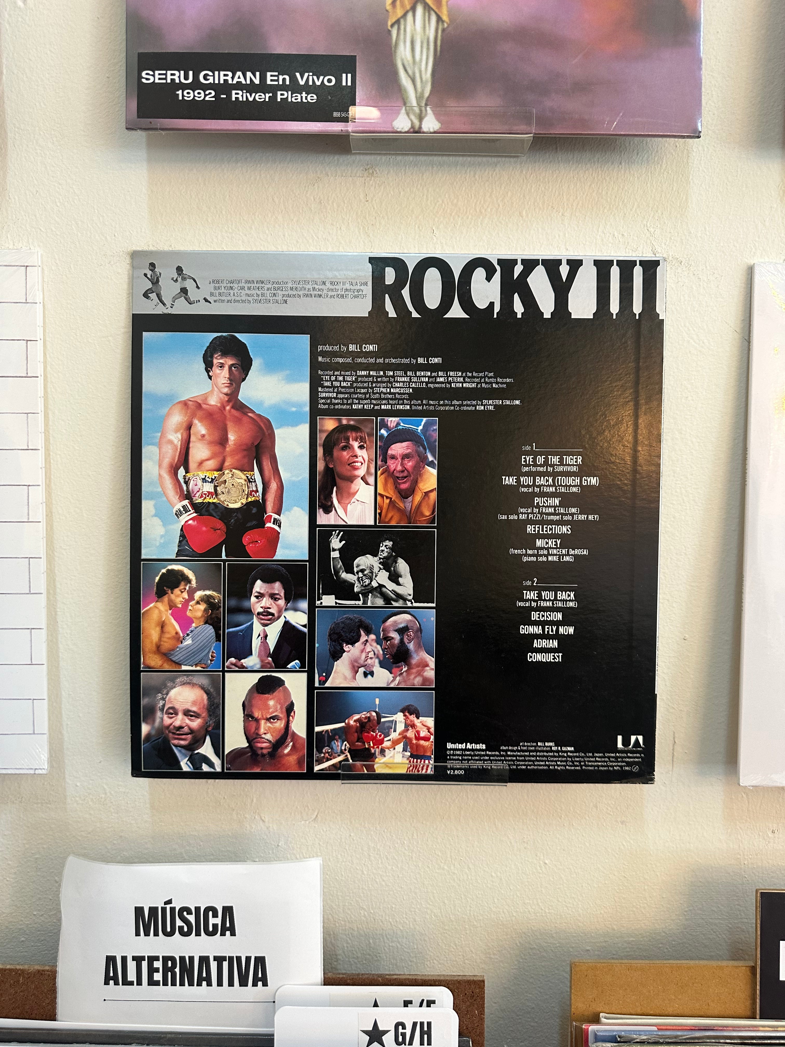 Bill Conti – Rocky III - Original Motion Picture Score (JPN-1982)