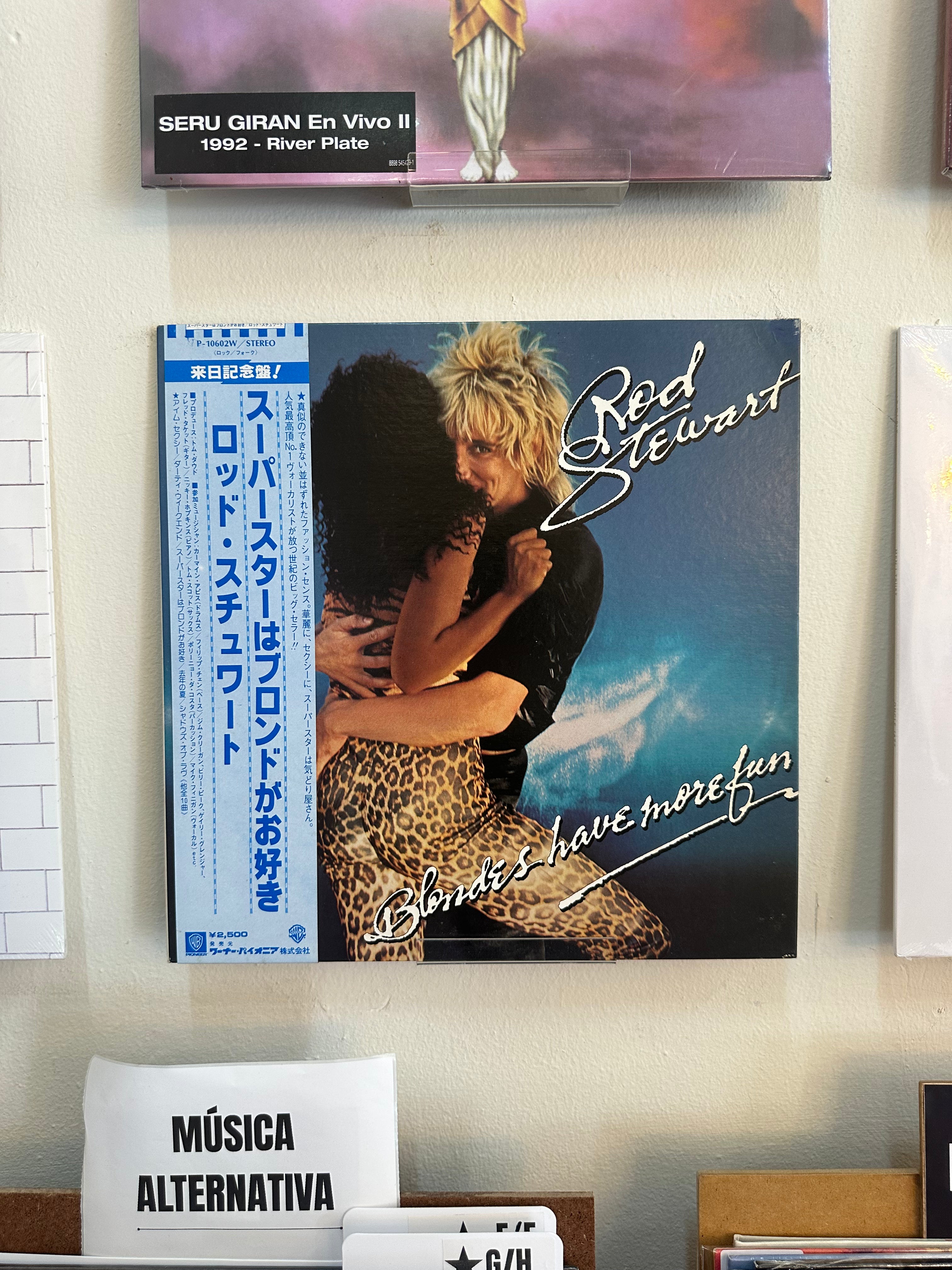 Rod Stewart – Blondes Have More Fun (JPN-1978)