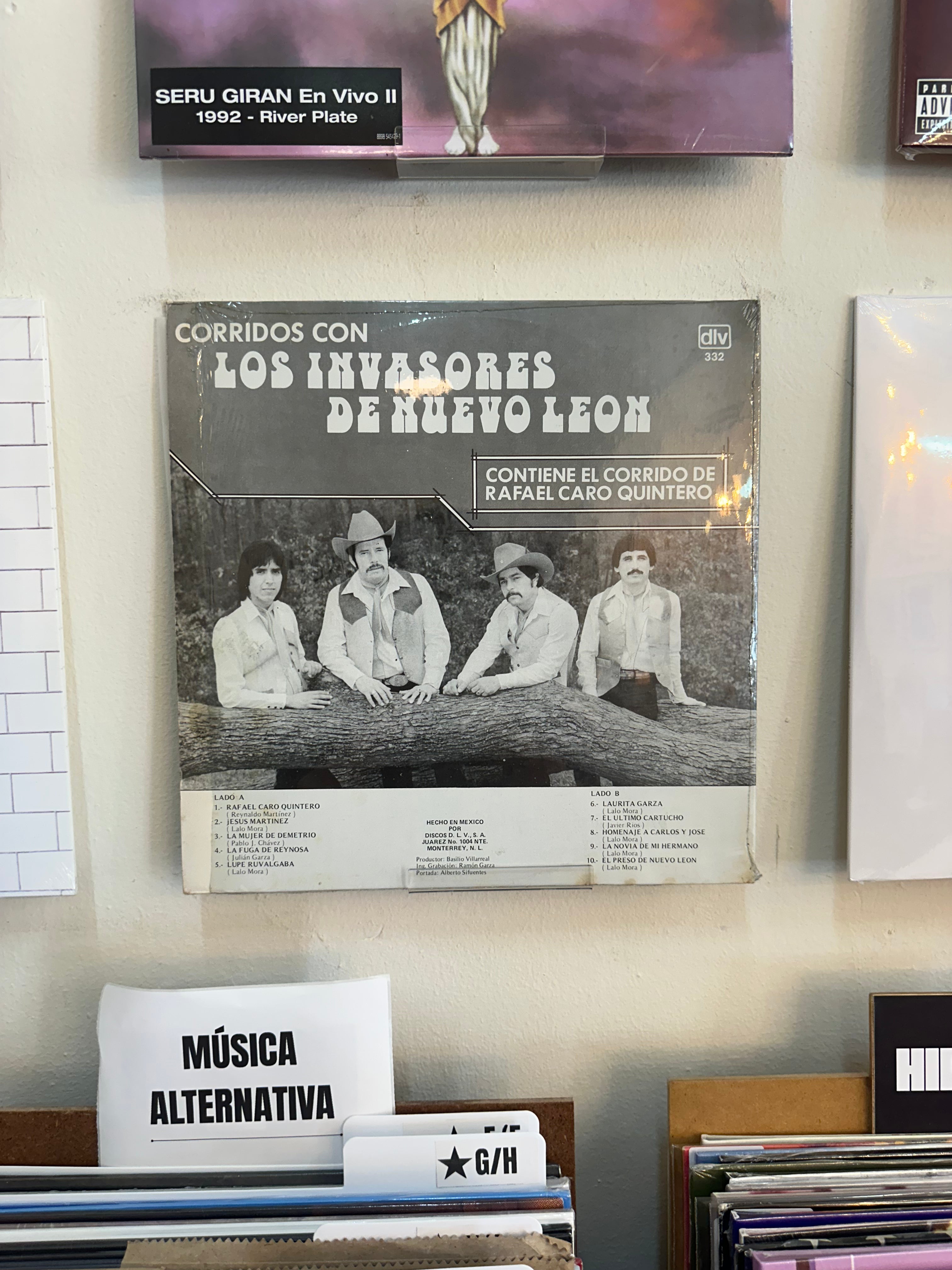 Los Invasores De Nuevo Leon – Corridos Con Los Invasores De Nuevo Leon (MX-1985)