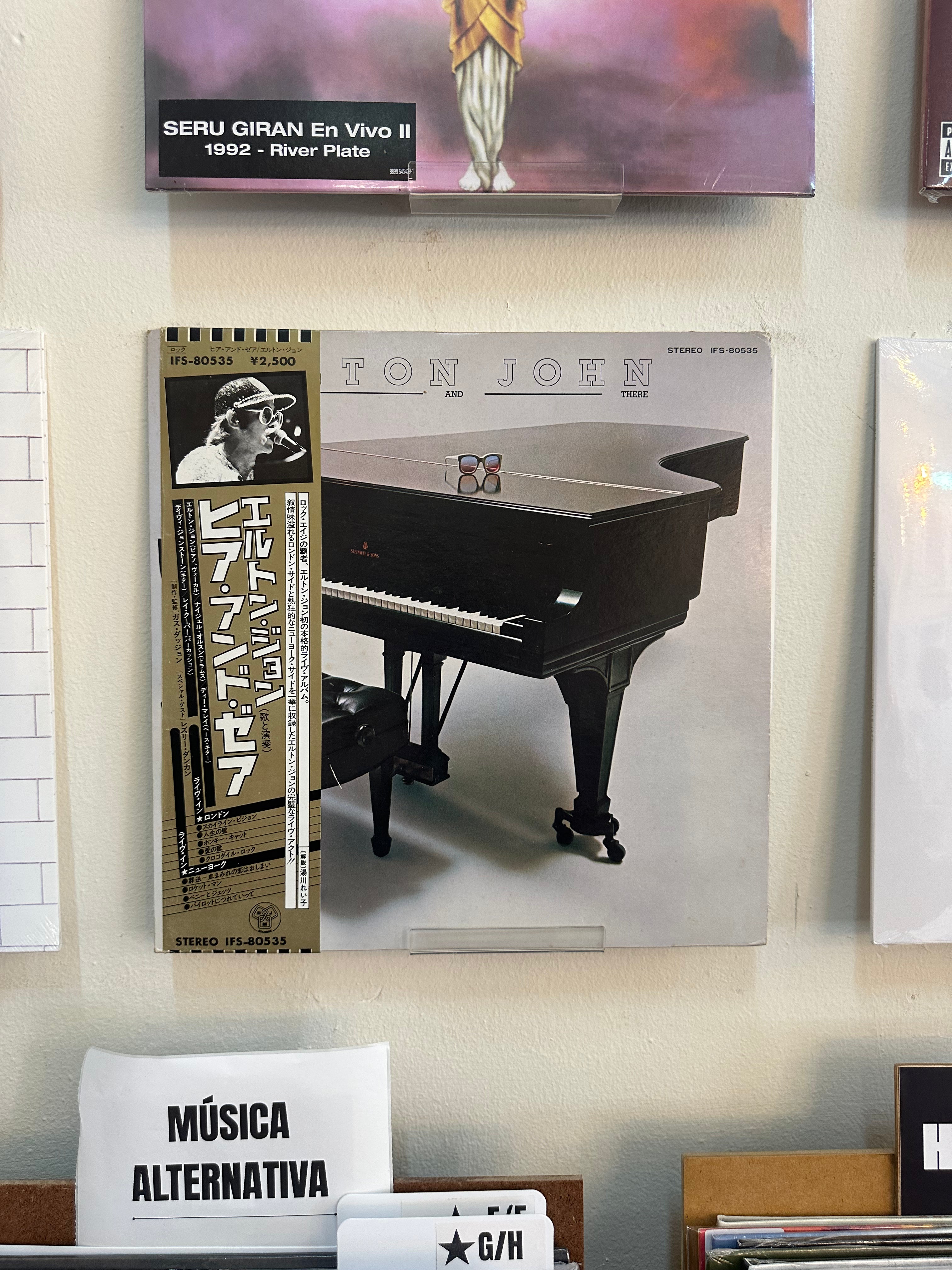 Elton John – Here And There (JPN-1976)