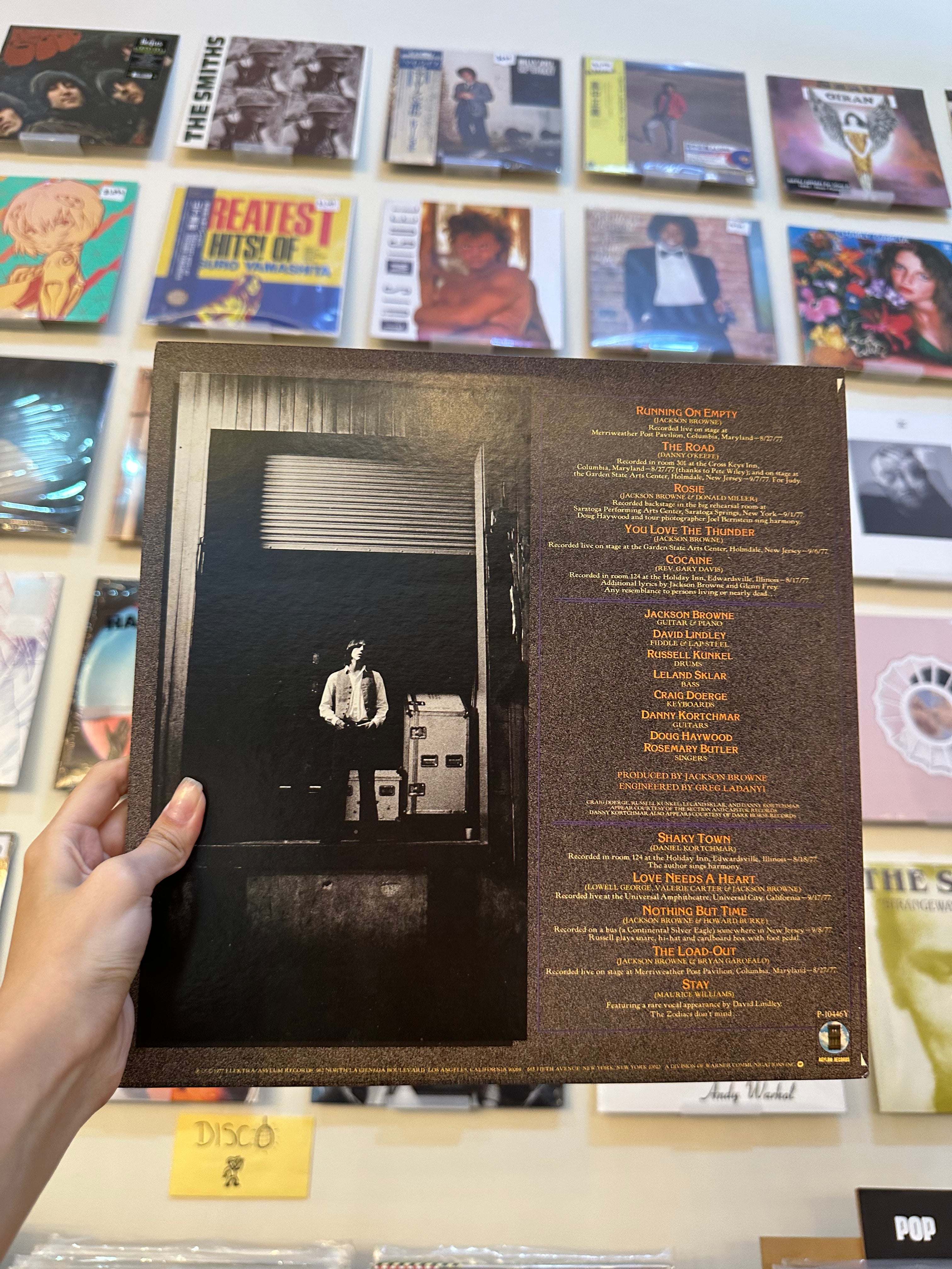 Jackson Browne – Running On Empty (JPN 1977)