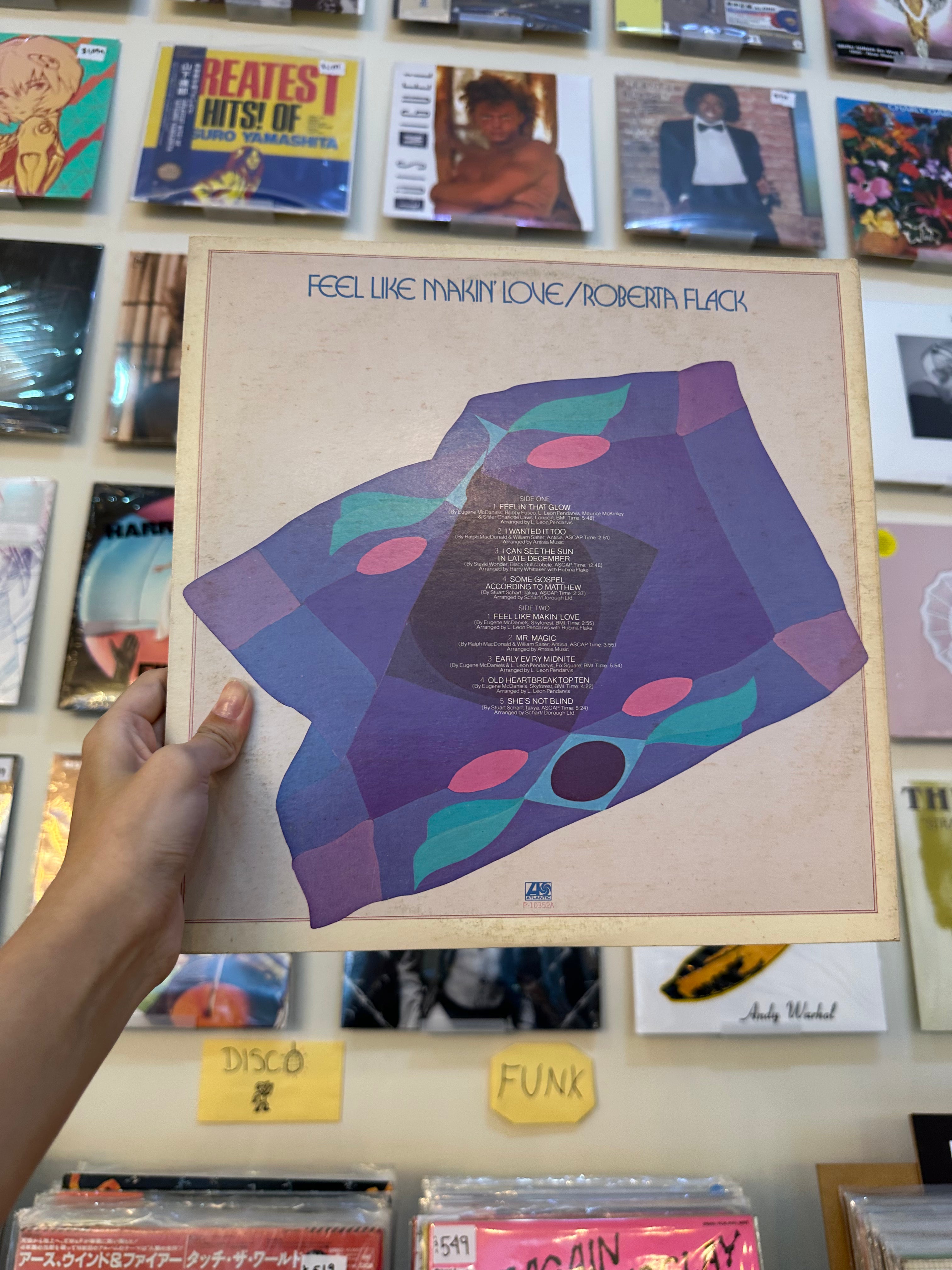 Roberta Flack – Feel Like Makin' Love (JPN 1977)