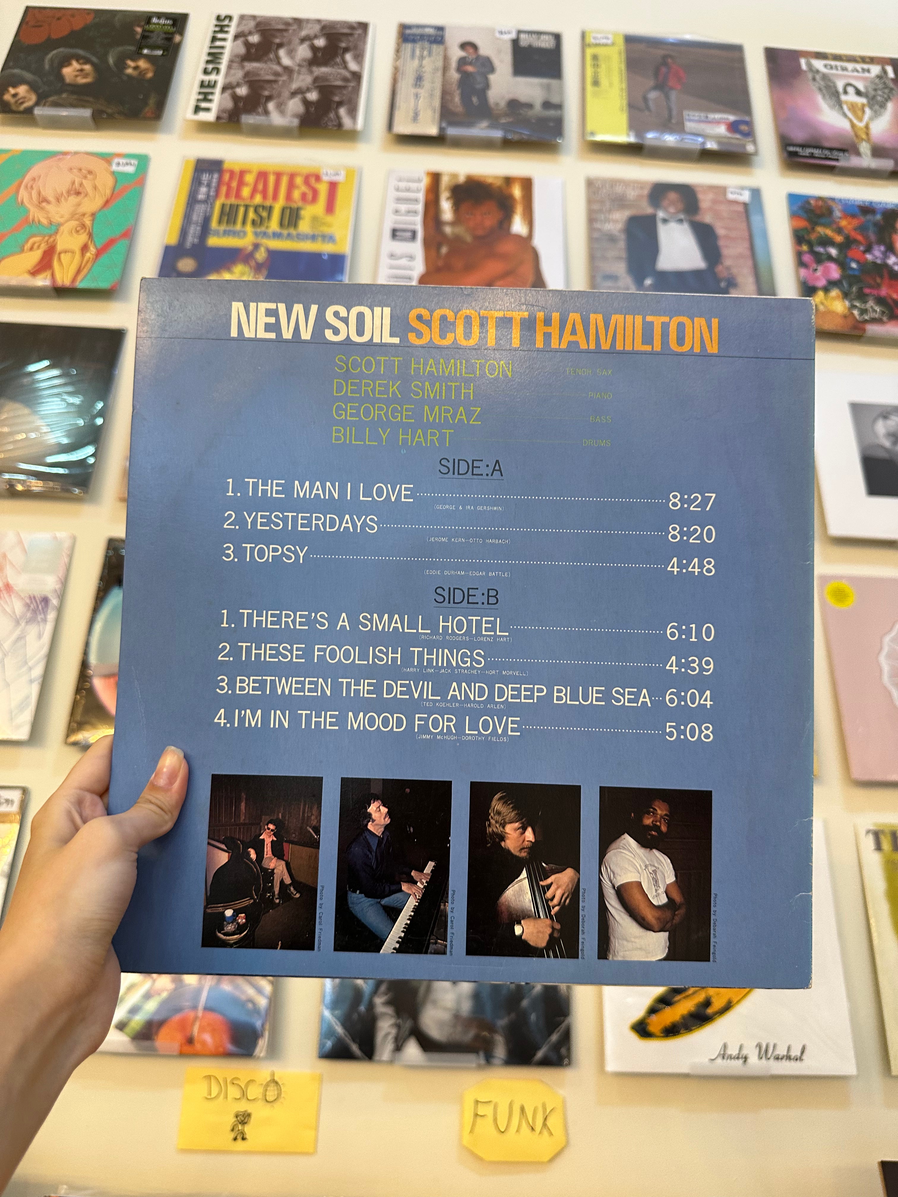 Scott Hamilton – New Soil (JPN 1978)